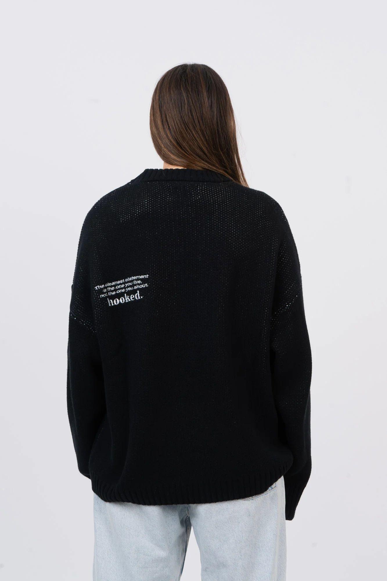 Chaleco Knit Negro Proximity-3