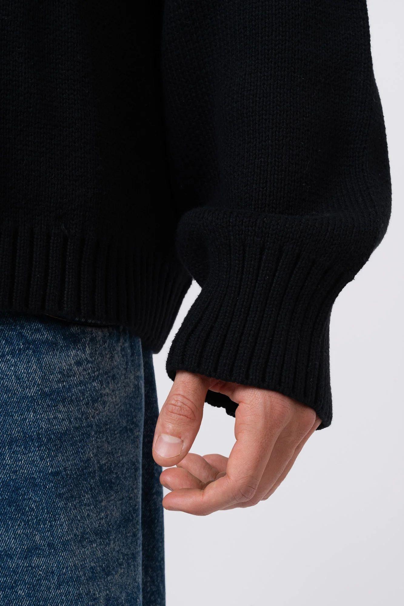 Chaleco Knit Negro Proximity-6