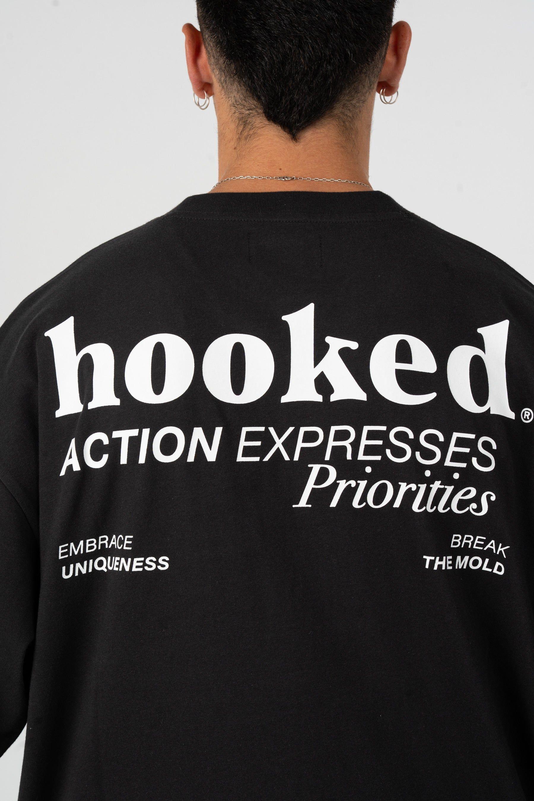 Polera Negra Hooked All-In-5