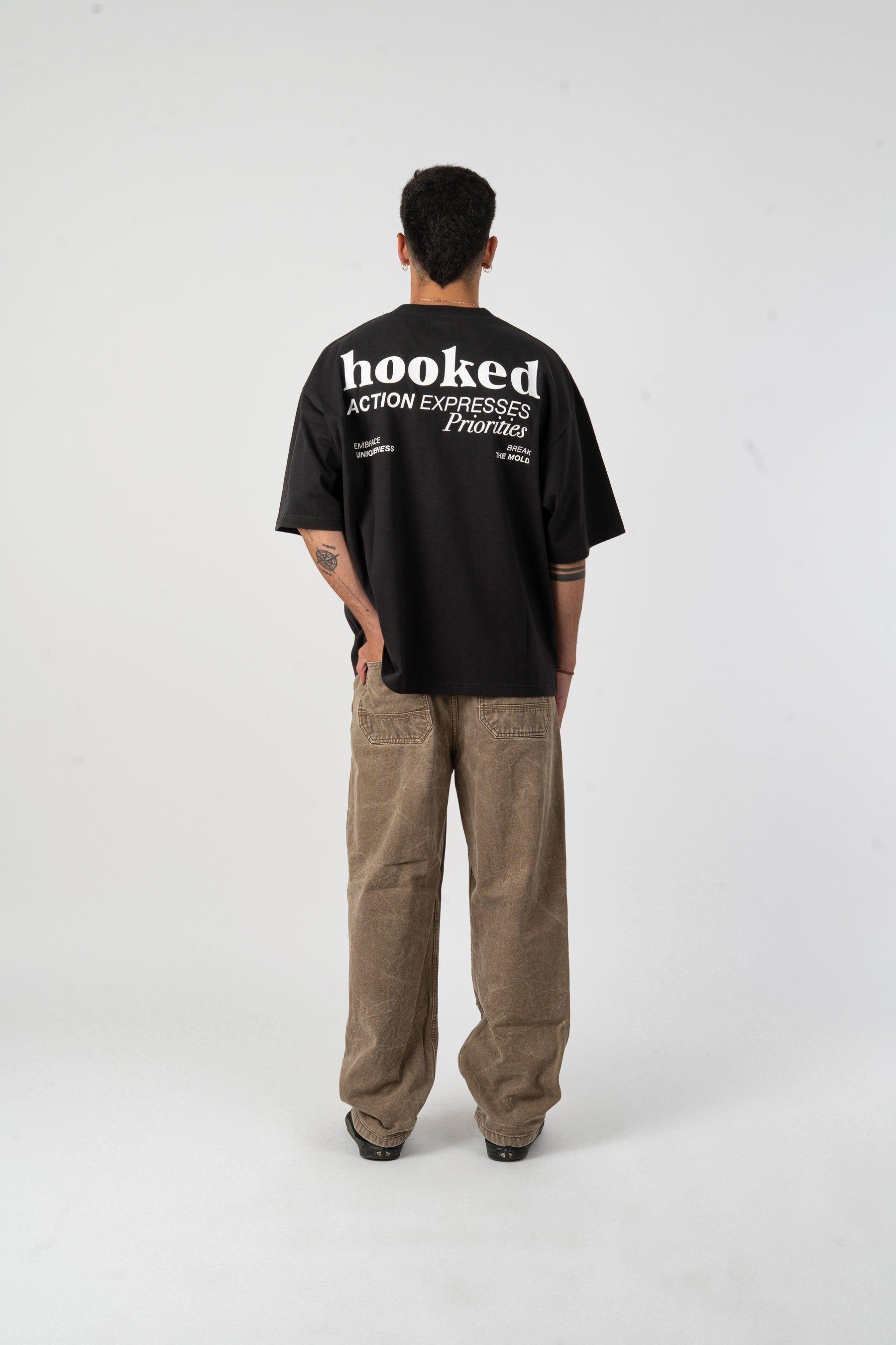 Polera Negra Hooked All-In-7