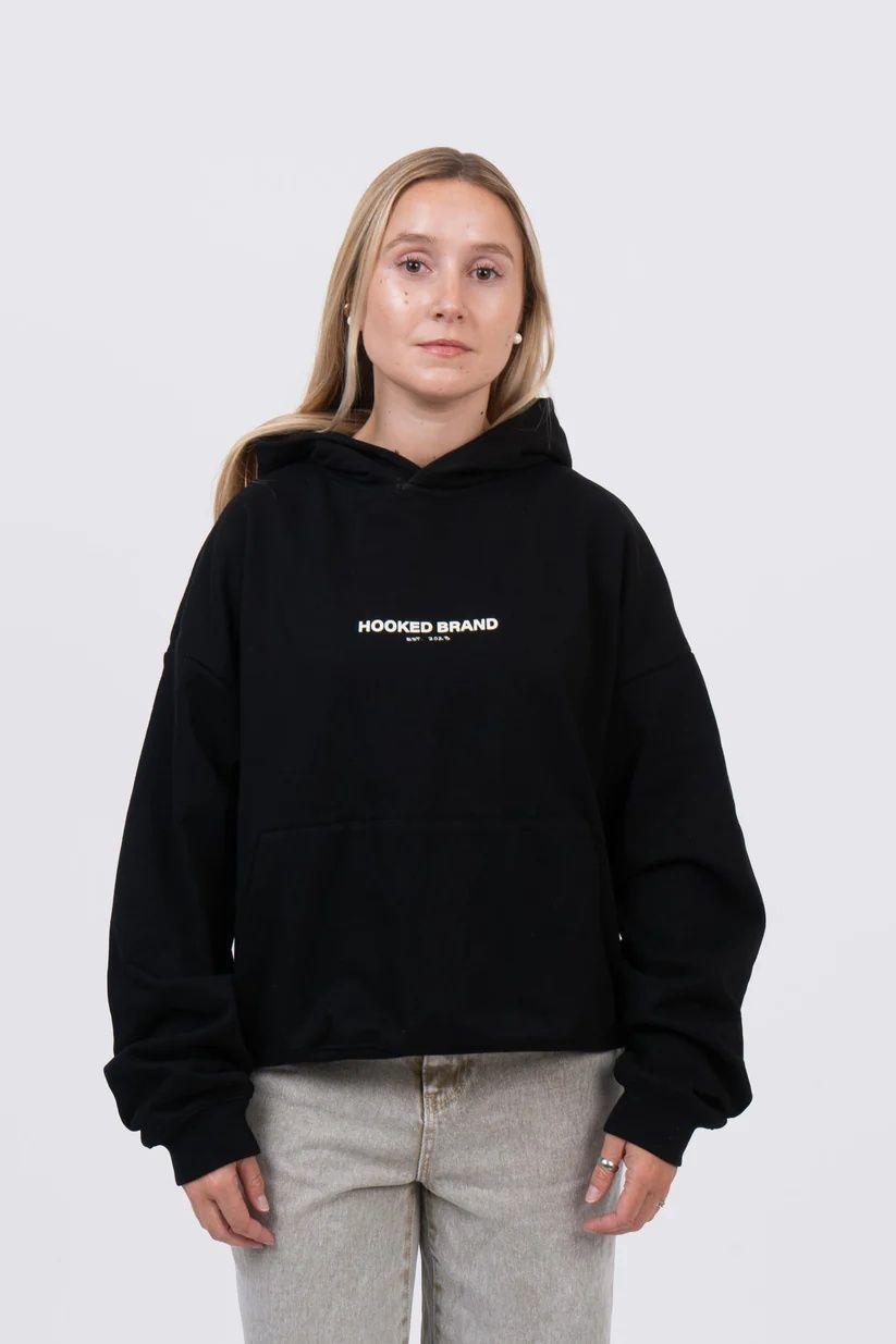 Poleron Boxy Fit Negro Proximity-4