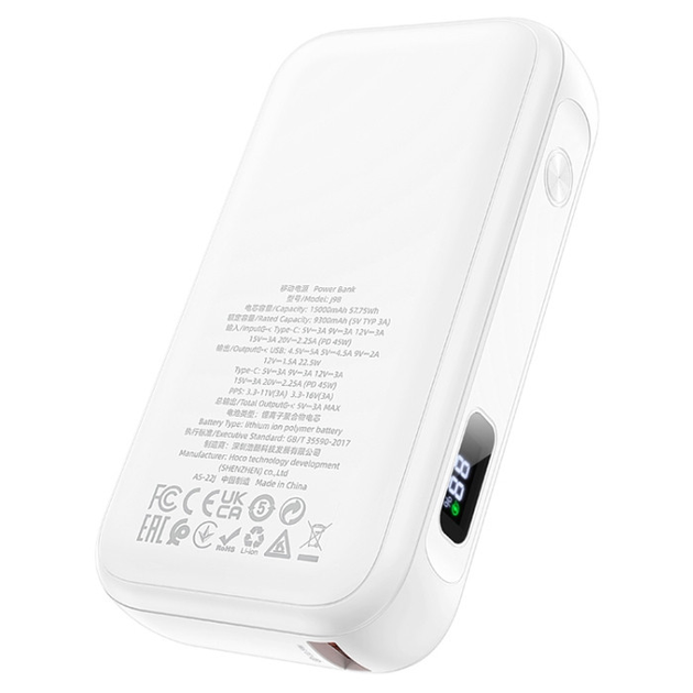 Batería Portátil HOCO Pd 45W samsung S24/S24 15.000 Mah-2