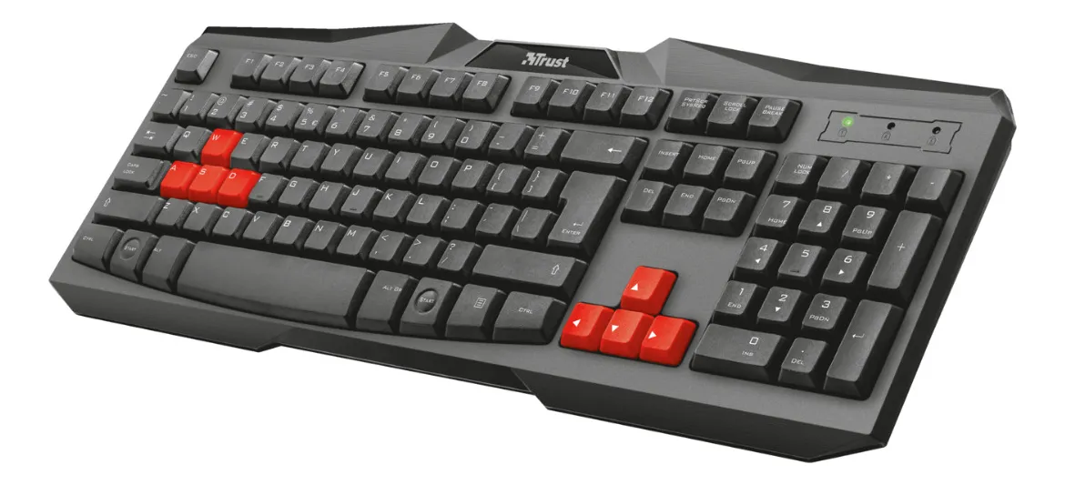 Combo Gamer 4 en 1 TRUST Teclado/Mouse/Audífonos/Pad-3