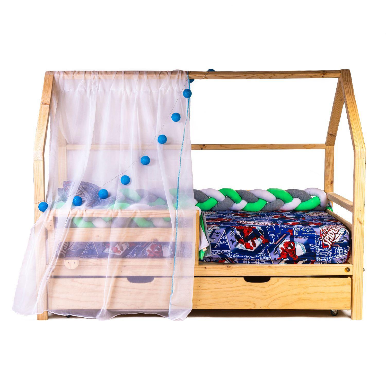 Cama casita bh cajonera infantil - 1.5 plaza-2