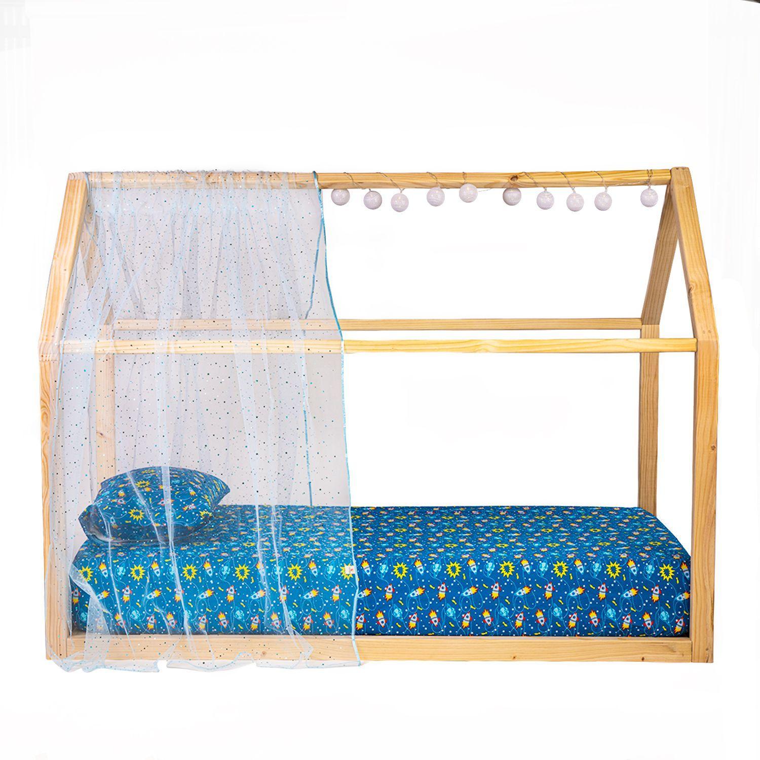 Cama casita sin baranda - 1,5 Plaza-2
