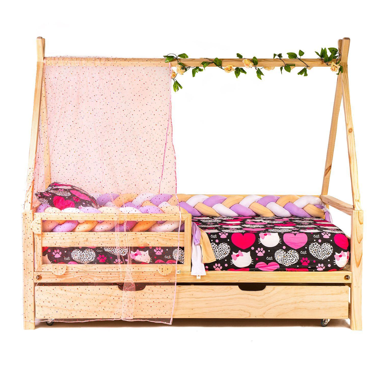 Cama tipi bh cajonera infantil - 1.5 plaza-2