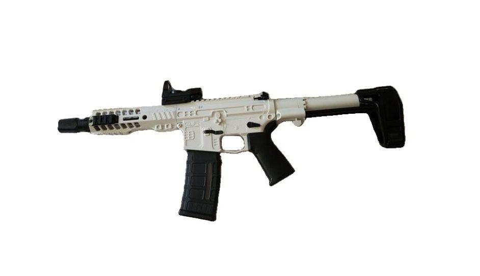 Pistola de Juguete de Hidrogel SLR Blanco-3