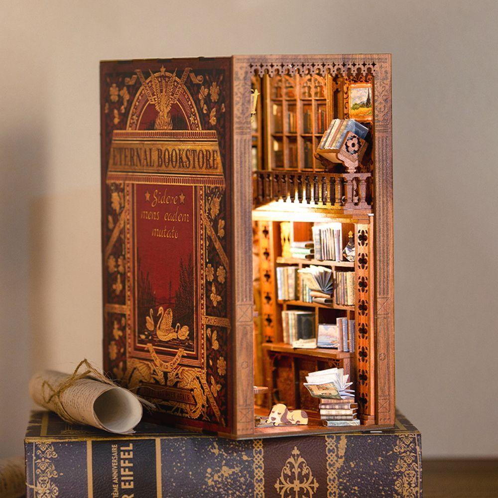 Book Nook Miniatura 3D Eternal Bookstore-3