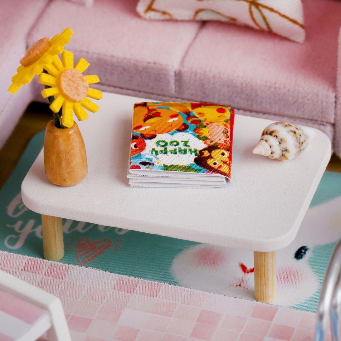 Puzzle Dollhouse Book Nook 3D First Love-6