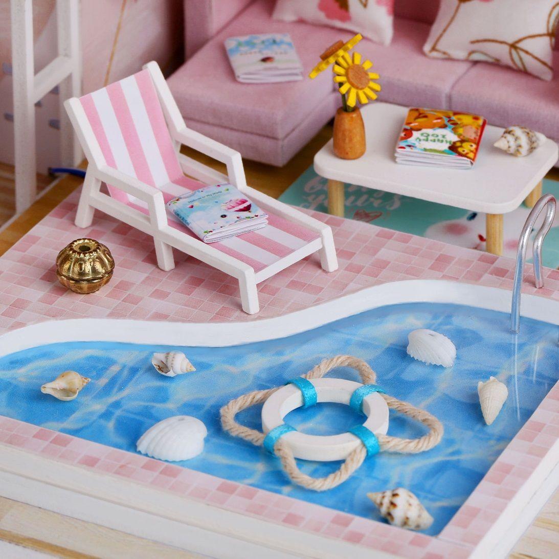 Puzzle Dollhouse Book Nook 3D First Love-8