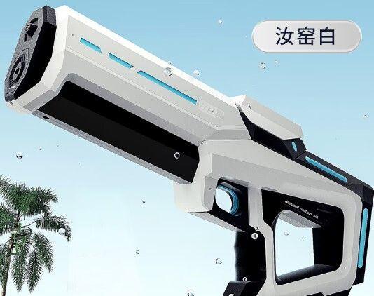 Pistola De Agua Eléctrica Carga Automática Batería Recargable-5