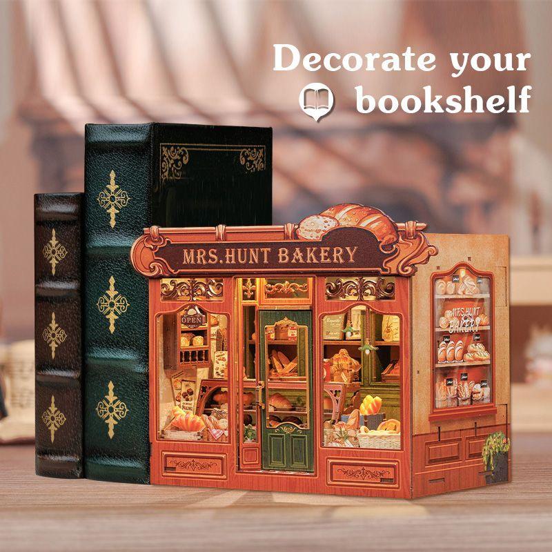 Book Nook Miniatura 3D Mr Hunt Backery-3