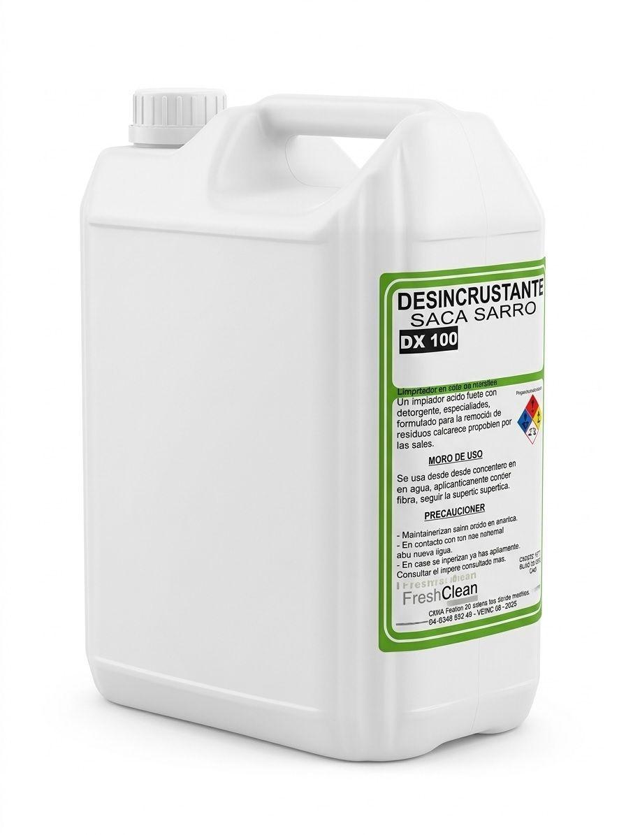 ELIMINADOR DE SARRO DESINCRUSTANTE BIDON 5 LTS-0