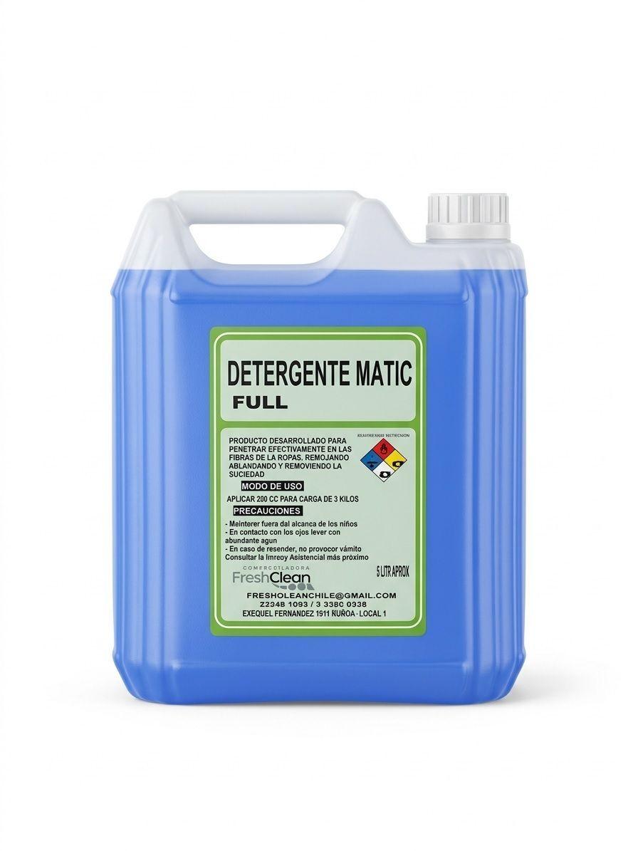 DETERGENTE PARA ROPA ECONOMICO BIDON 5 LITROS-0