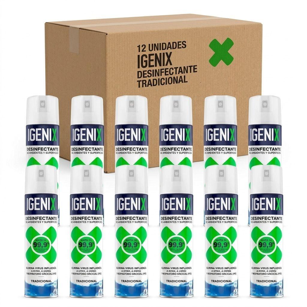 DESINFECTANTE AEROSOL IGENIX 360CC X 12-0