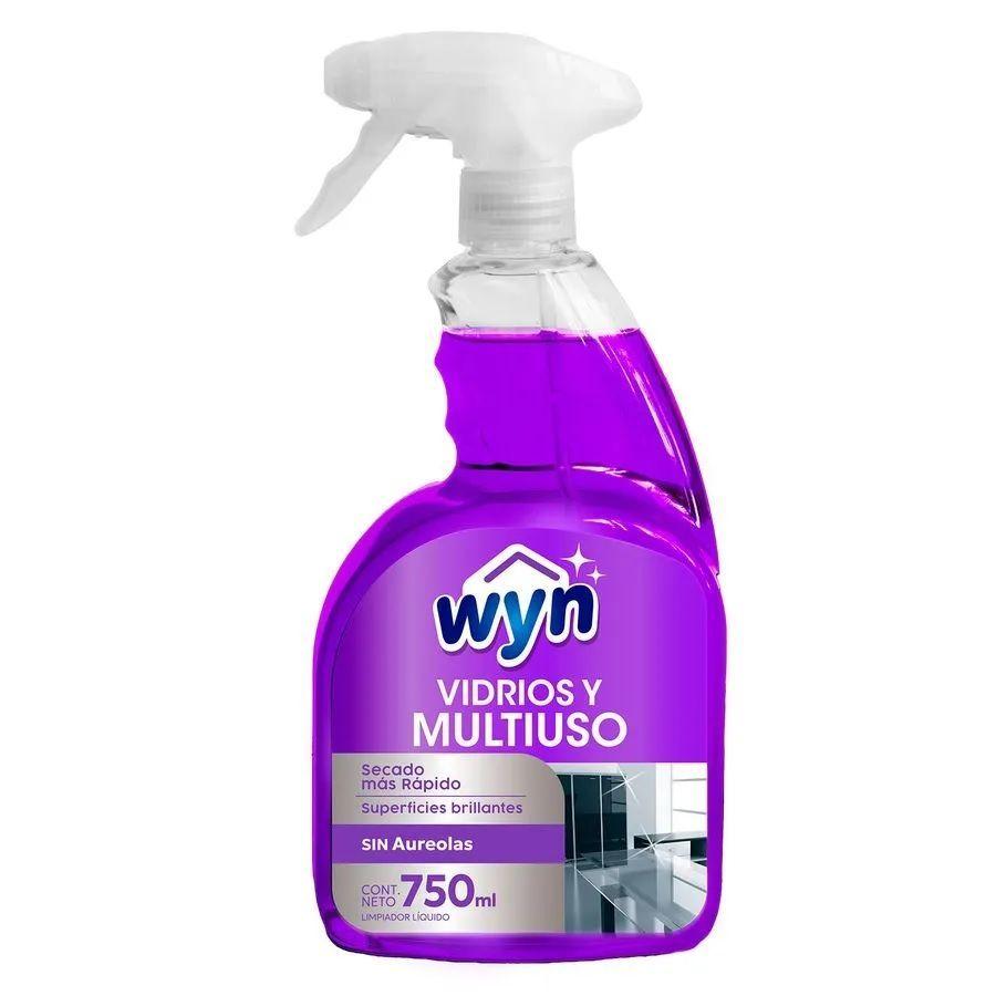 LIMPIA VIDRIOS MULTIUSO WYN GATILLO 750ML-0