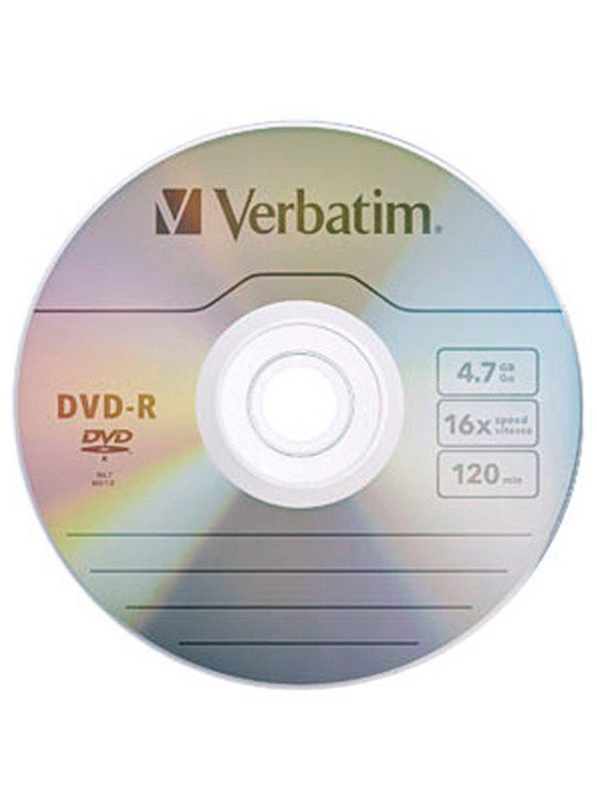 DVD-R Verbatim Pack 100 unidades 4.7GB con Logotipo-1