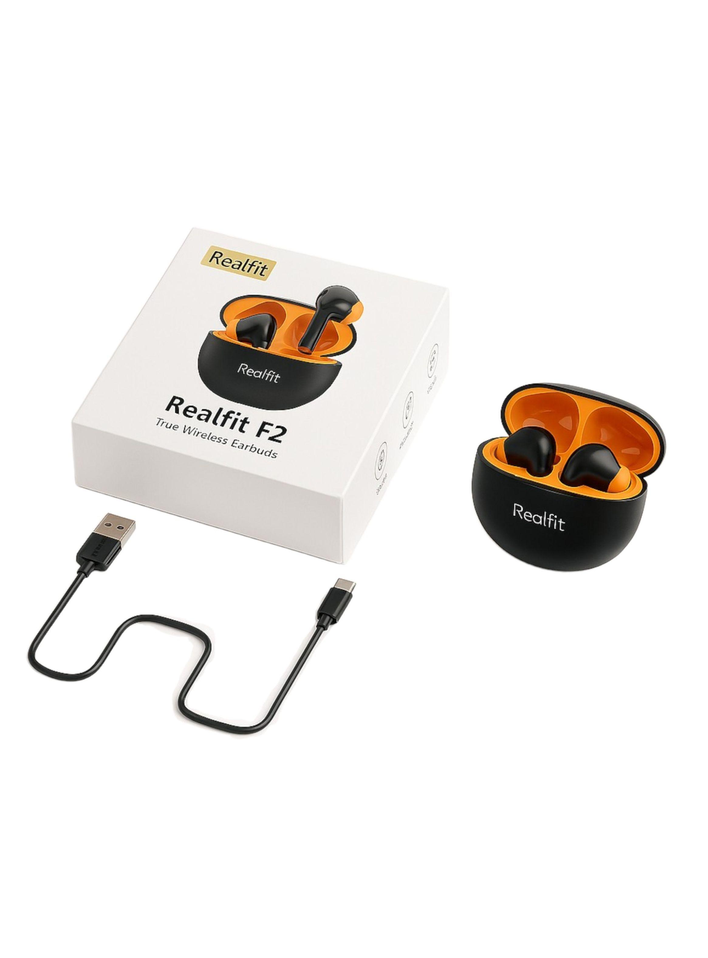 Audífonos Inalámbricos Realfit F2 - Sonido HIFI, Inalámbricos con Larga Batería-2