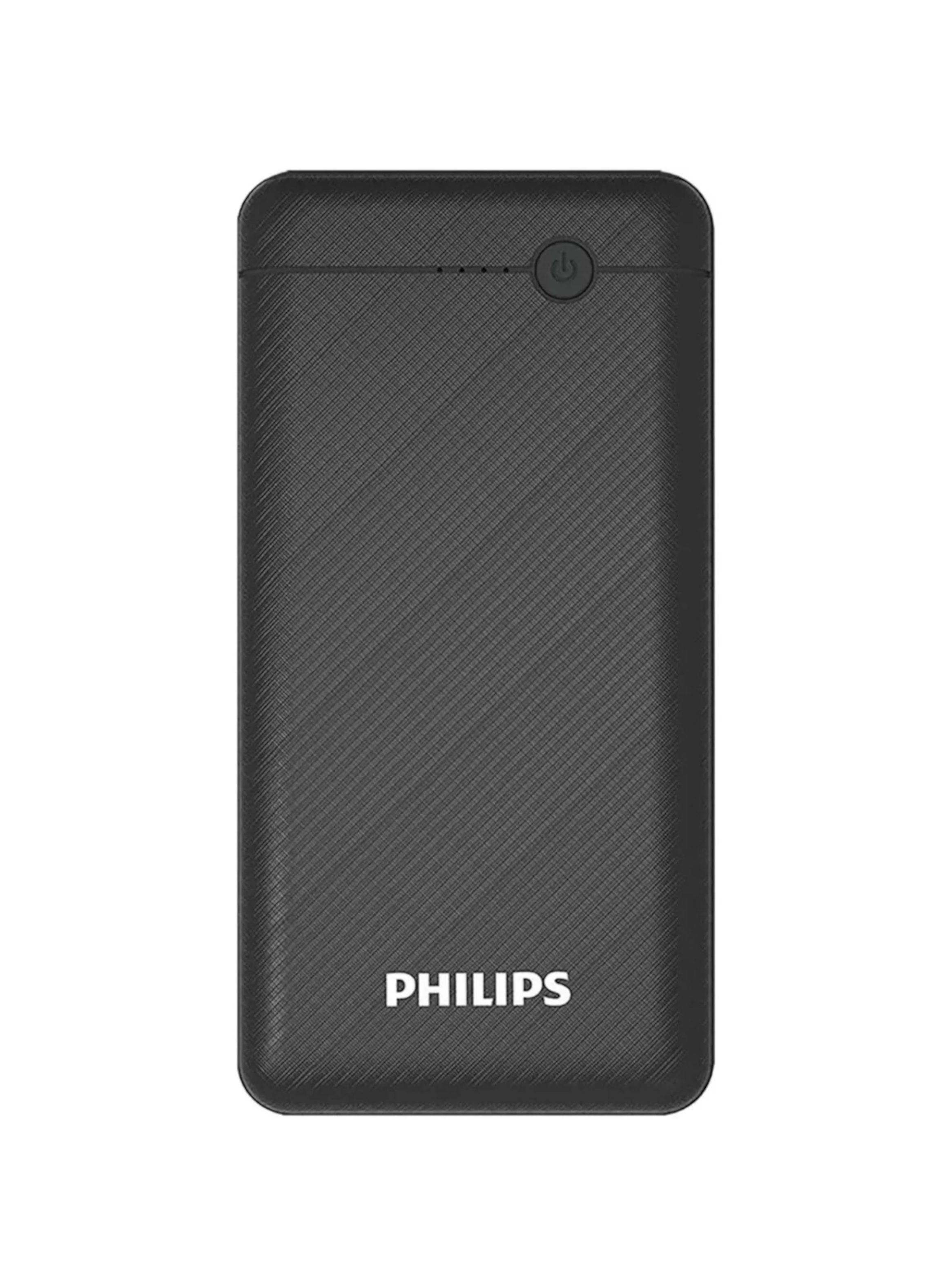 Batería Portátil Philips 10000mAh Power Bank – Carga Rápida QC 3.0 y Diseño Compacto-0
