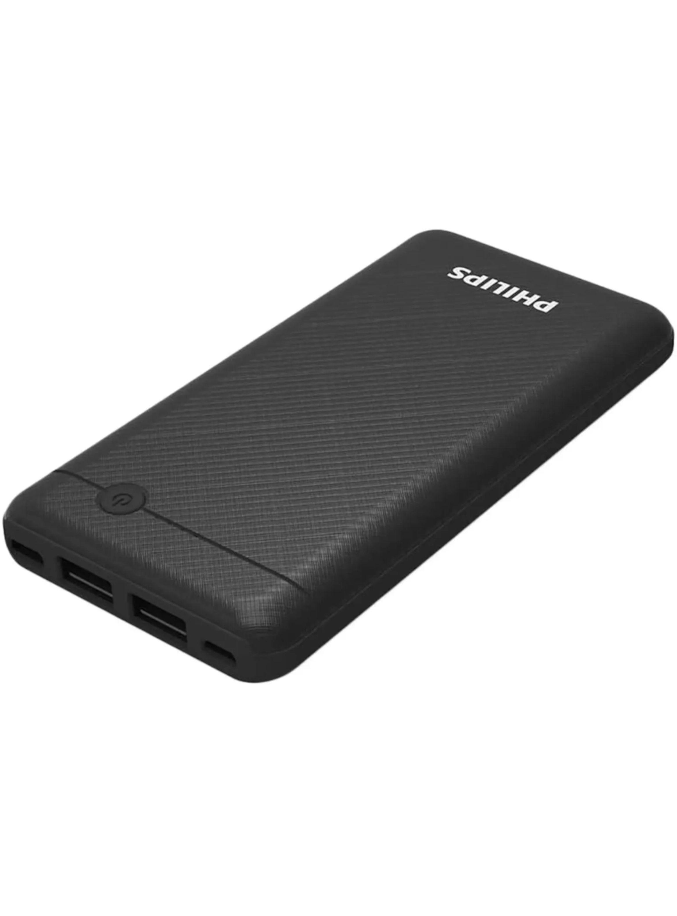Batería Portátil Philips 10000mAh Power Bank – Carga Rápida QC 3.0 y Diseño Compacto-1