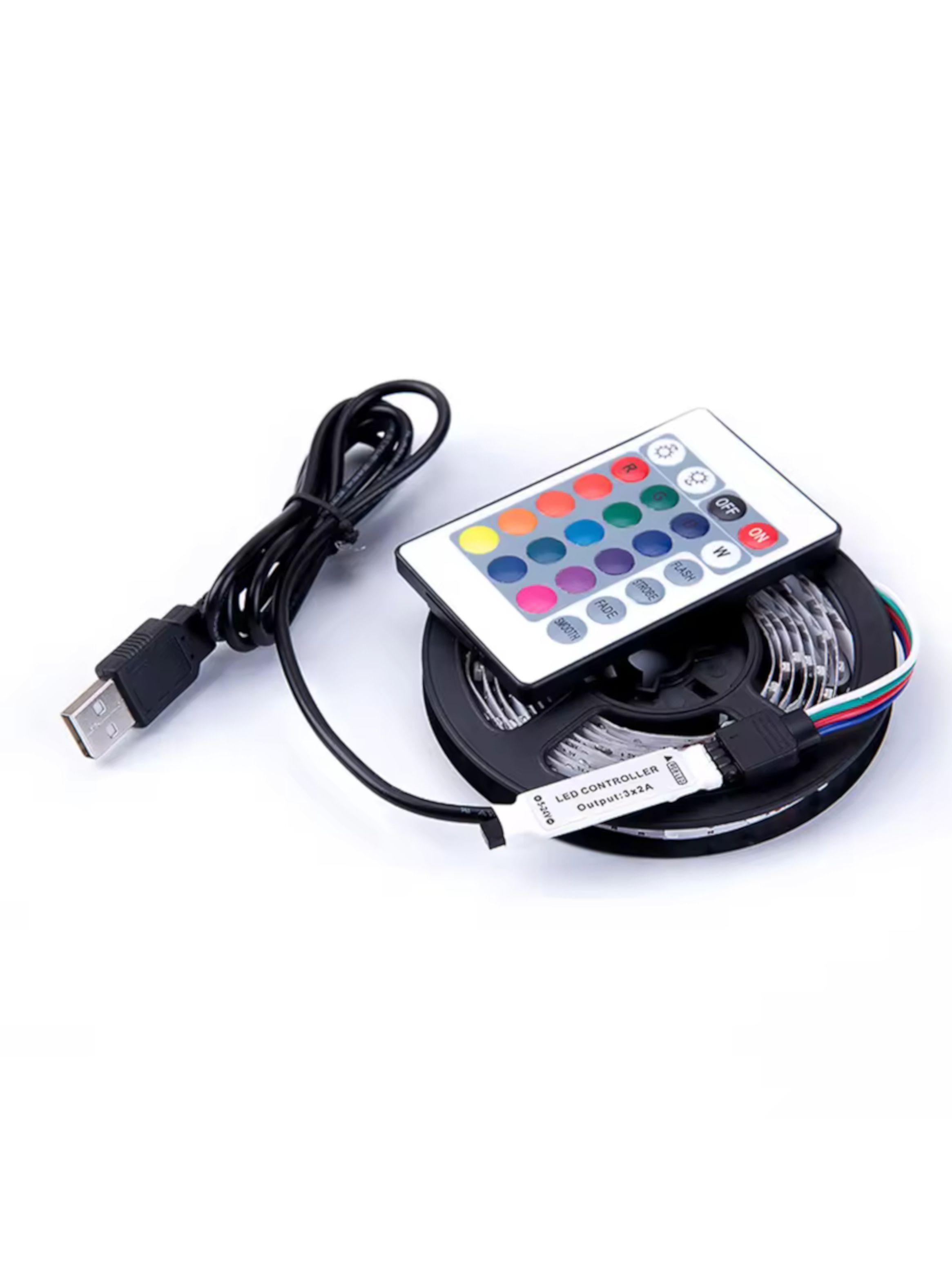 Tira Luces LED 5 Metros RGB – Control Remoto y Bluetooth-2