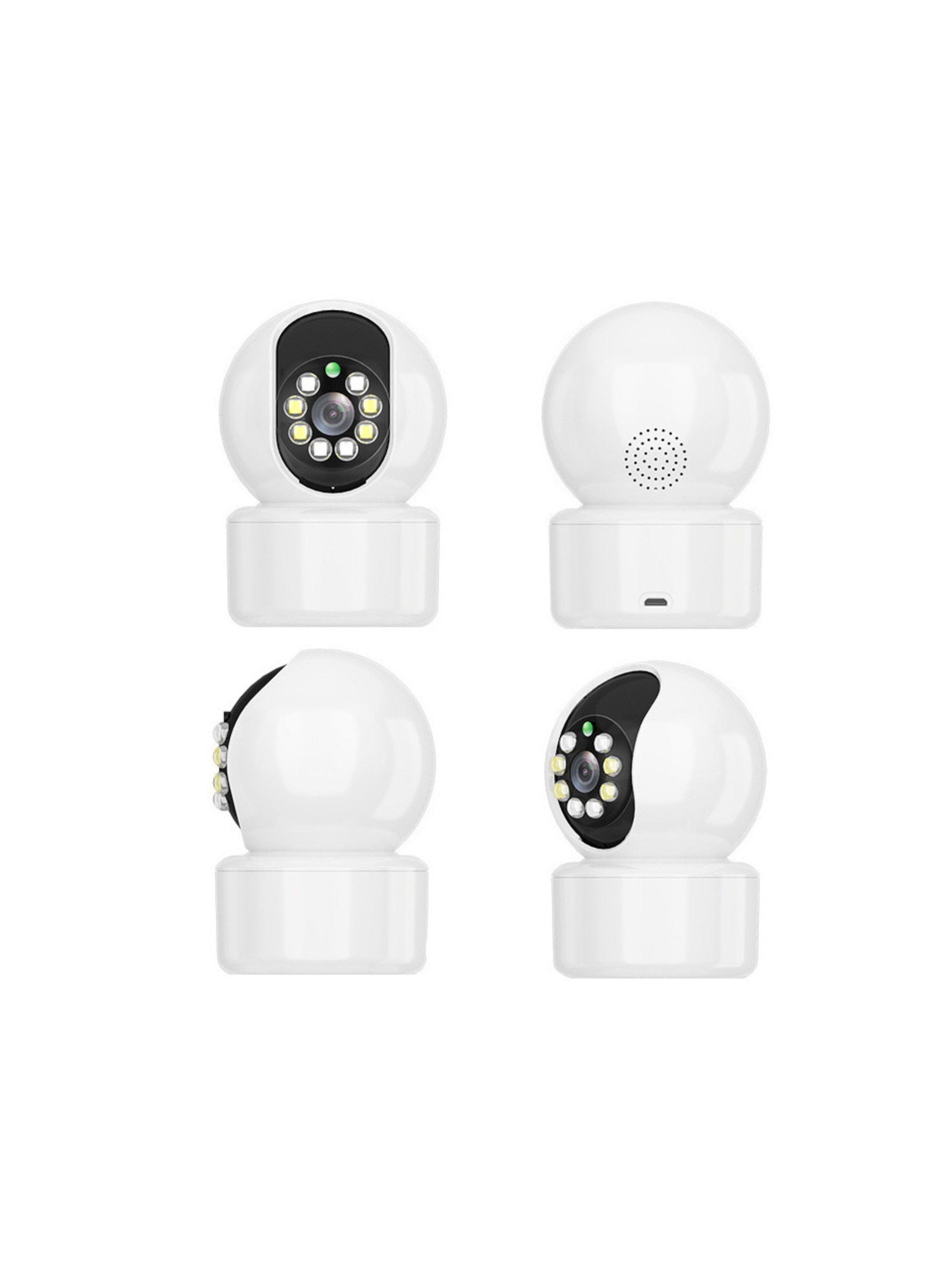 Cámara Interior Inteligente WiFi – Visión Nocturna, Seguimiento Automático y Audio Bidireccional-3