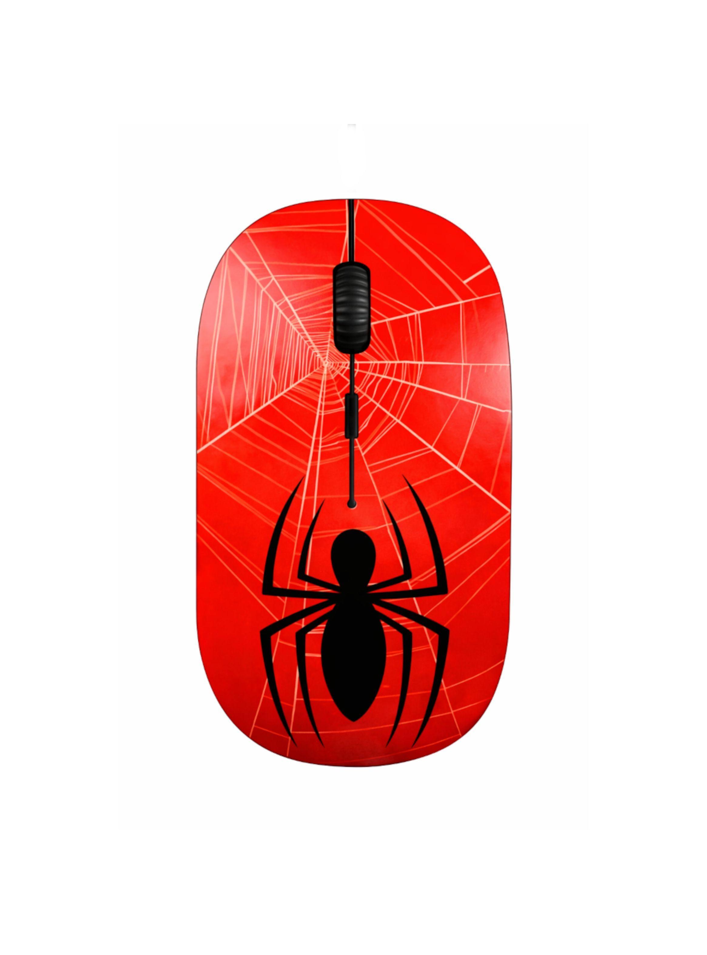 Kit Mouse Inalámbrico + MousePad Spiderman – Diseño divertido y Conexión Sin Cables-2