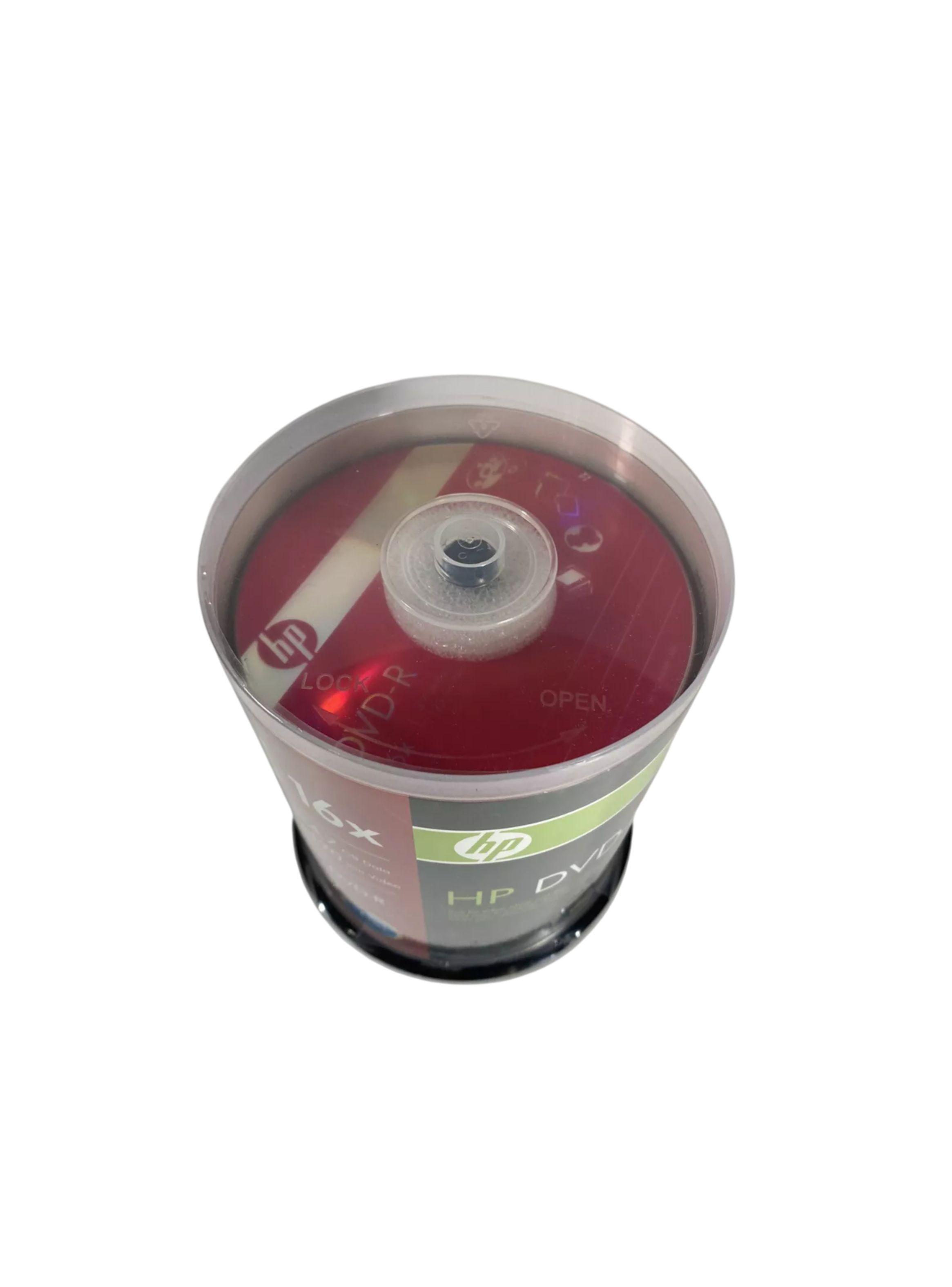 DVD-R Grabable HP 16x 4.7Gb 100 unidades-3