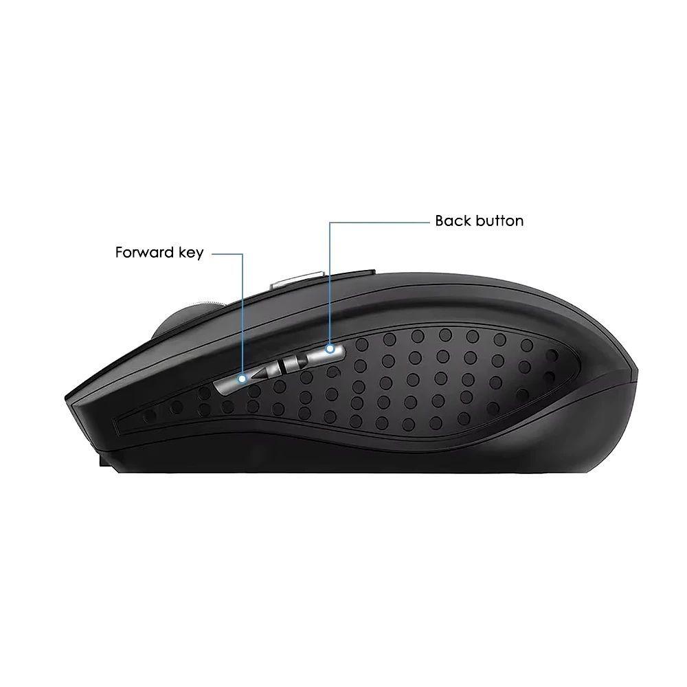 Mouse Inalámbrico Ergonómico 2.4Ghz Dpi ajustable-2