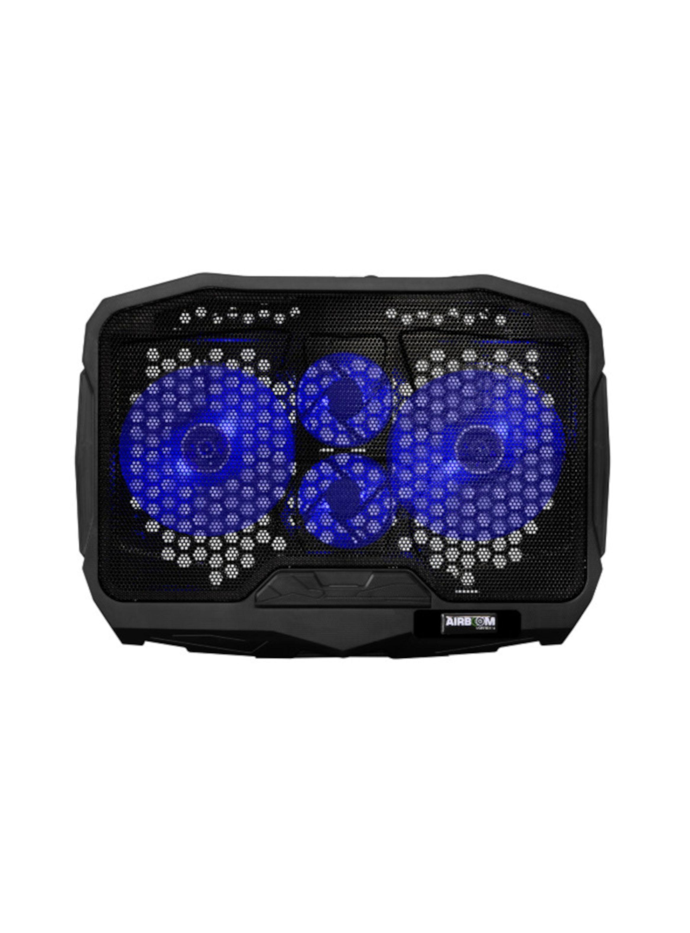 Base Ventilador Notebook S18 Luz Led 2 Puertos USB-0