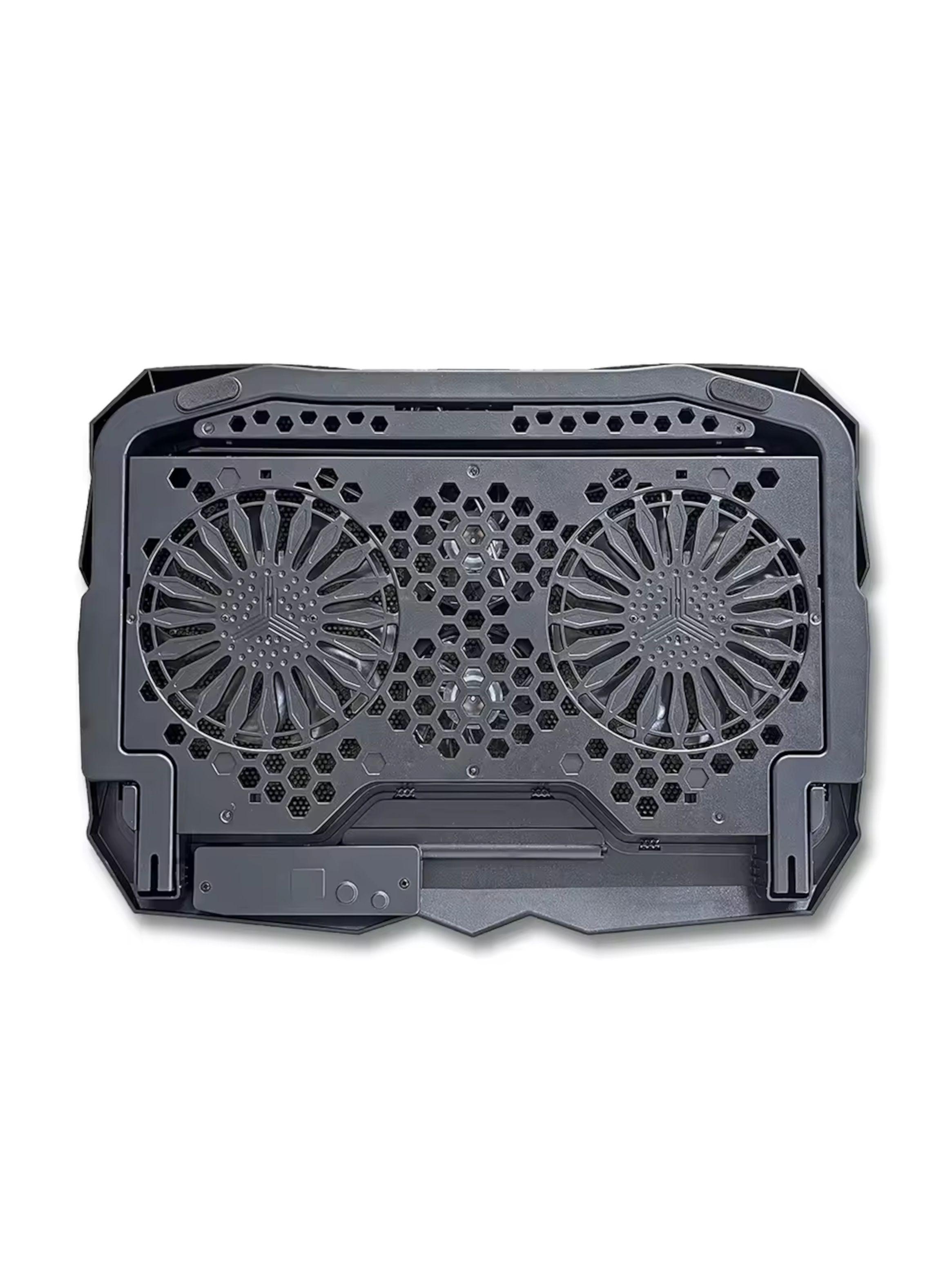 Base Ventilador Notebook S18 Luz Led 2 Puertos USB-2