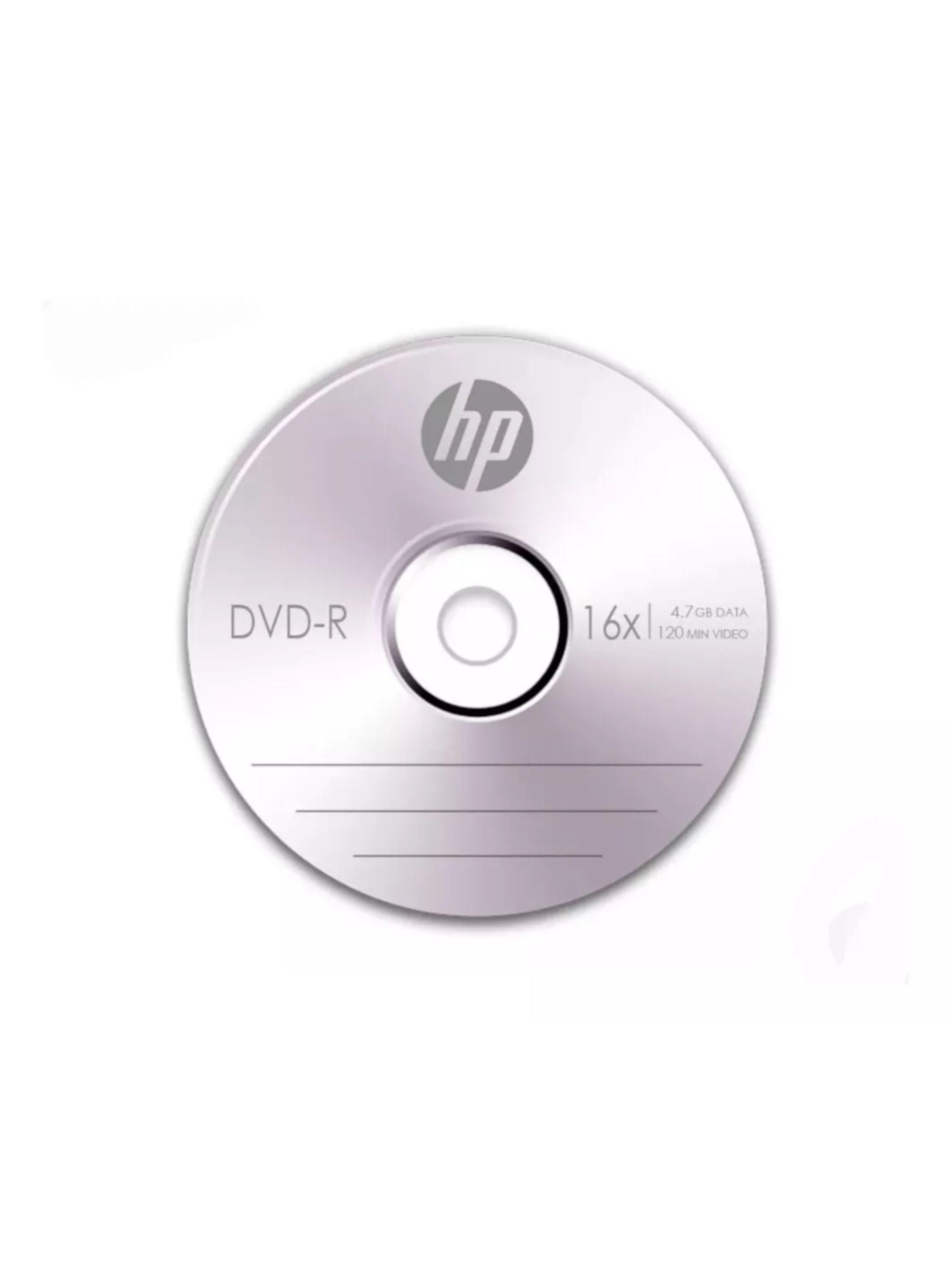 DVD-R Grabable HP 16x 4.7Gb 50 Unidades-2