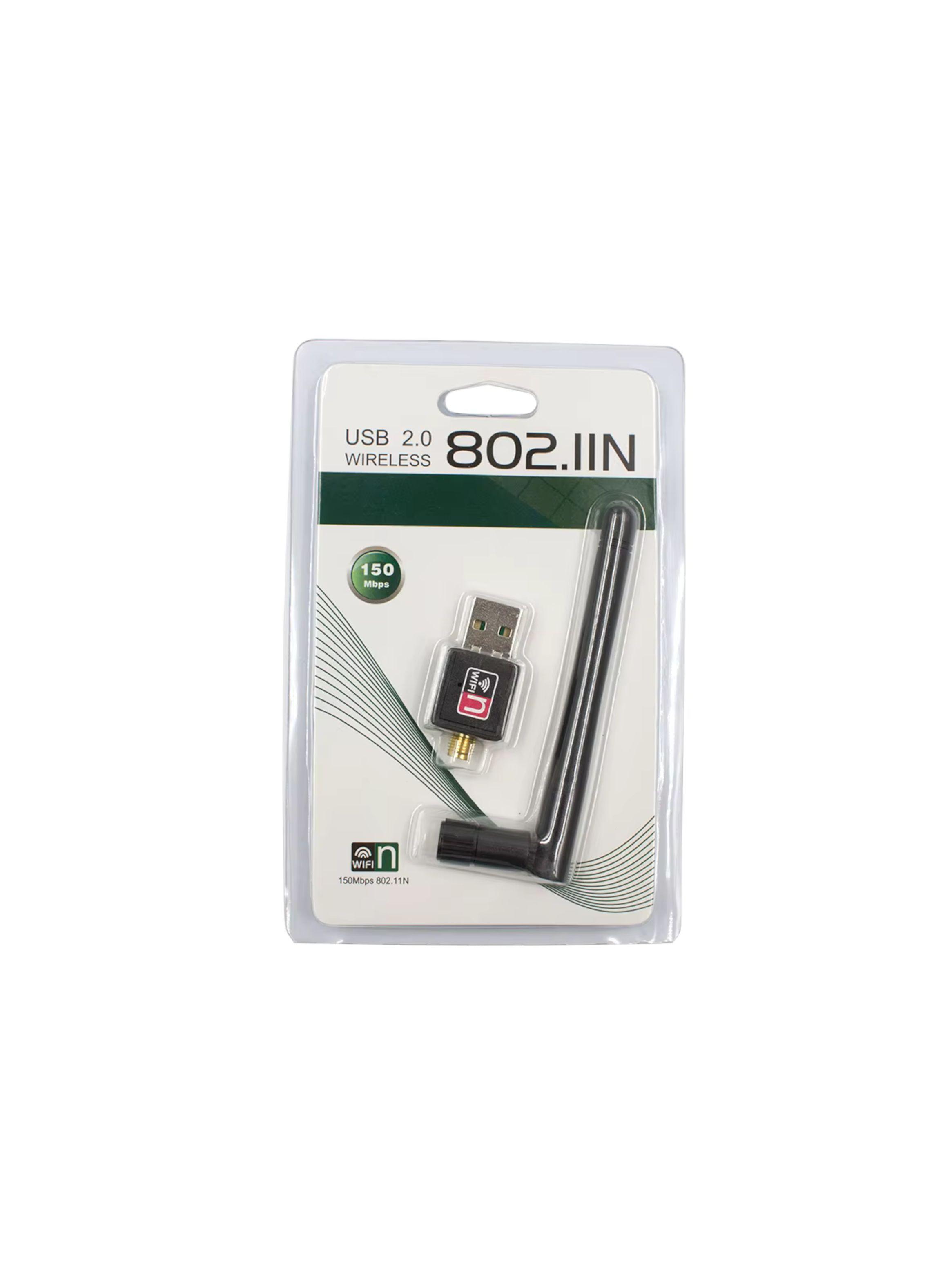 Adaptador Wifi USB 802.IIN Wireless-4
