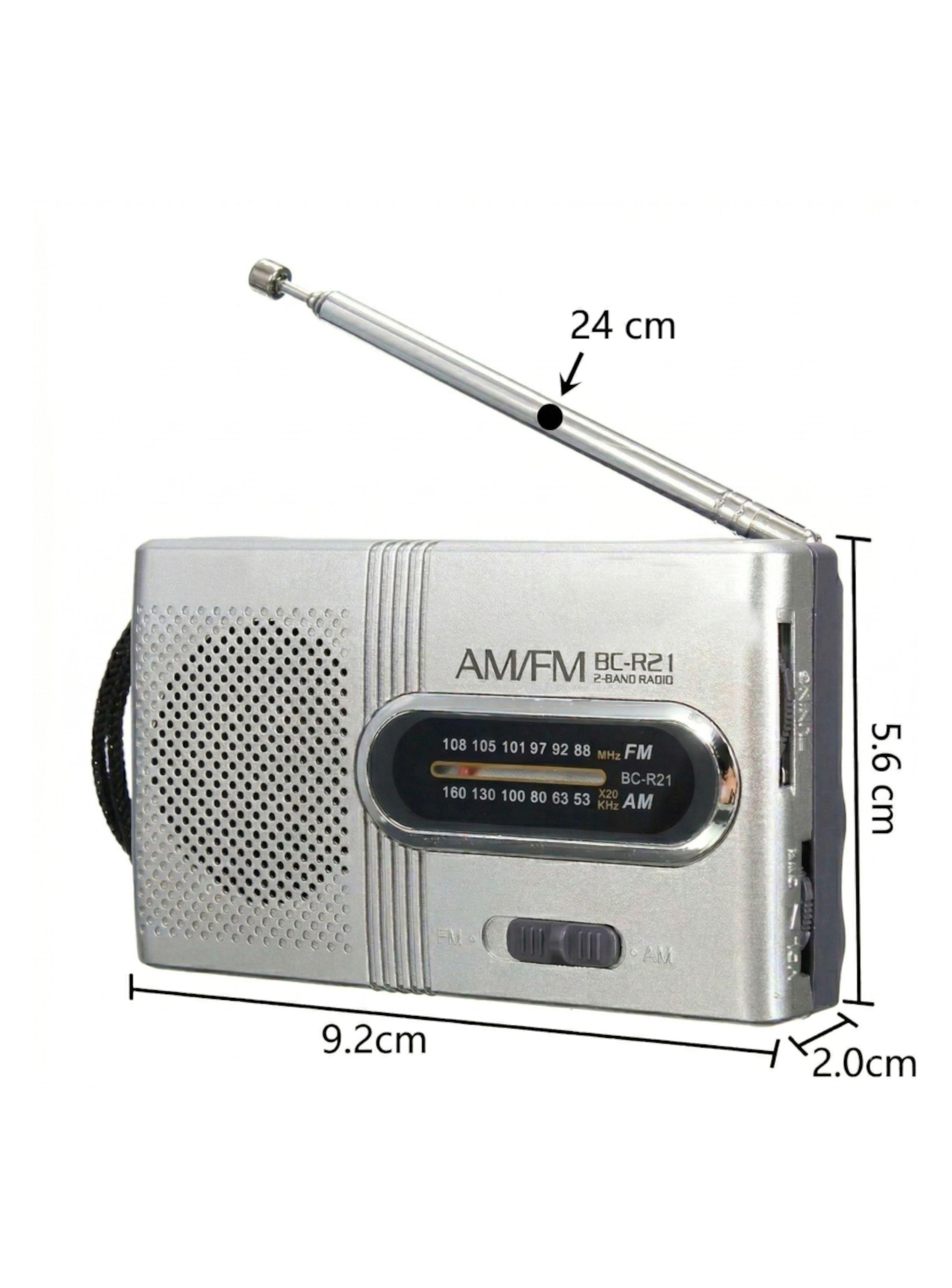 Mini Radio Portátil FM AM BC-R21-4