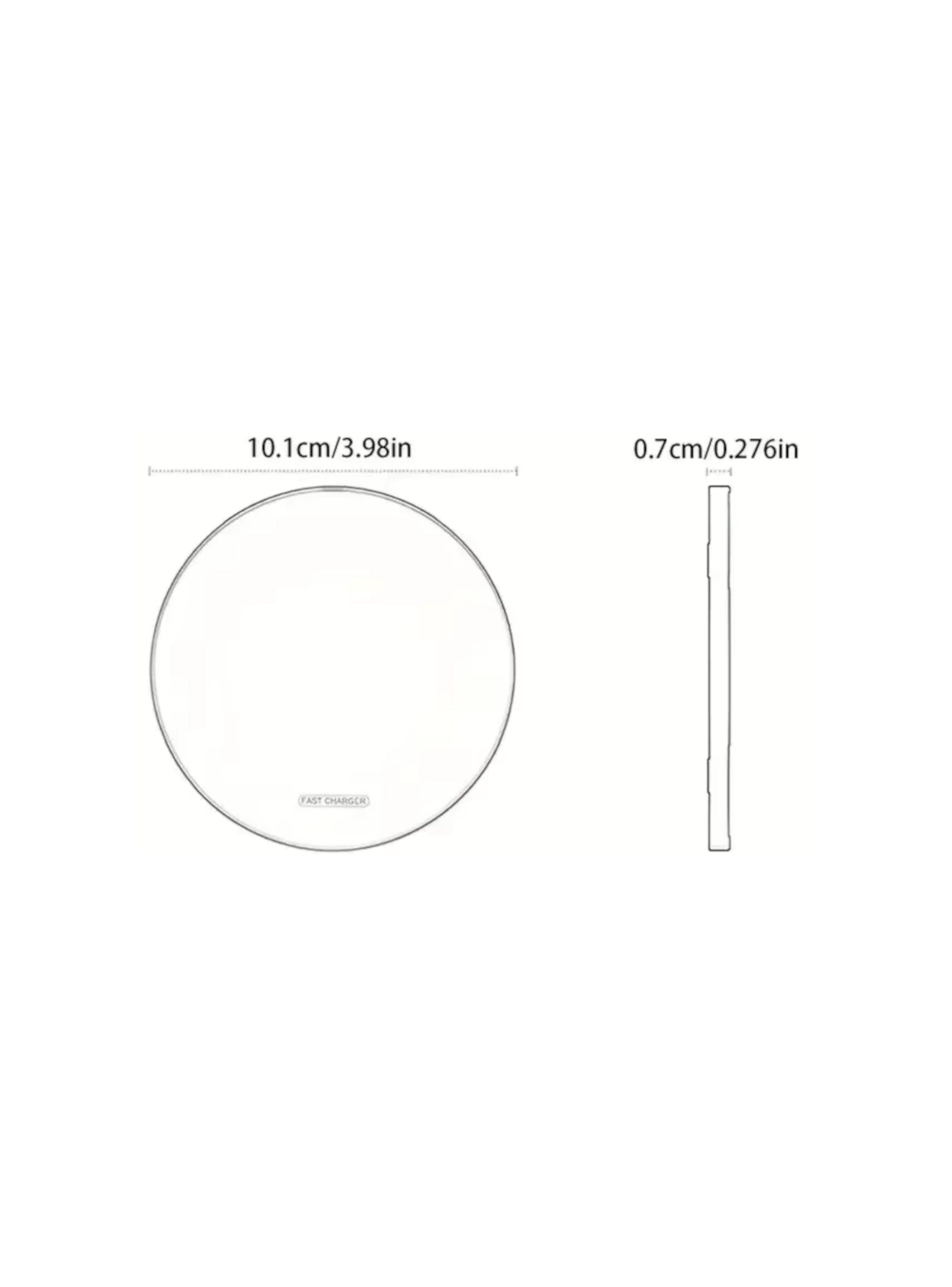 Cargador inalámbrico Qi 30W USB - Compatible con iPhone, Android y dispositivos Qi-3