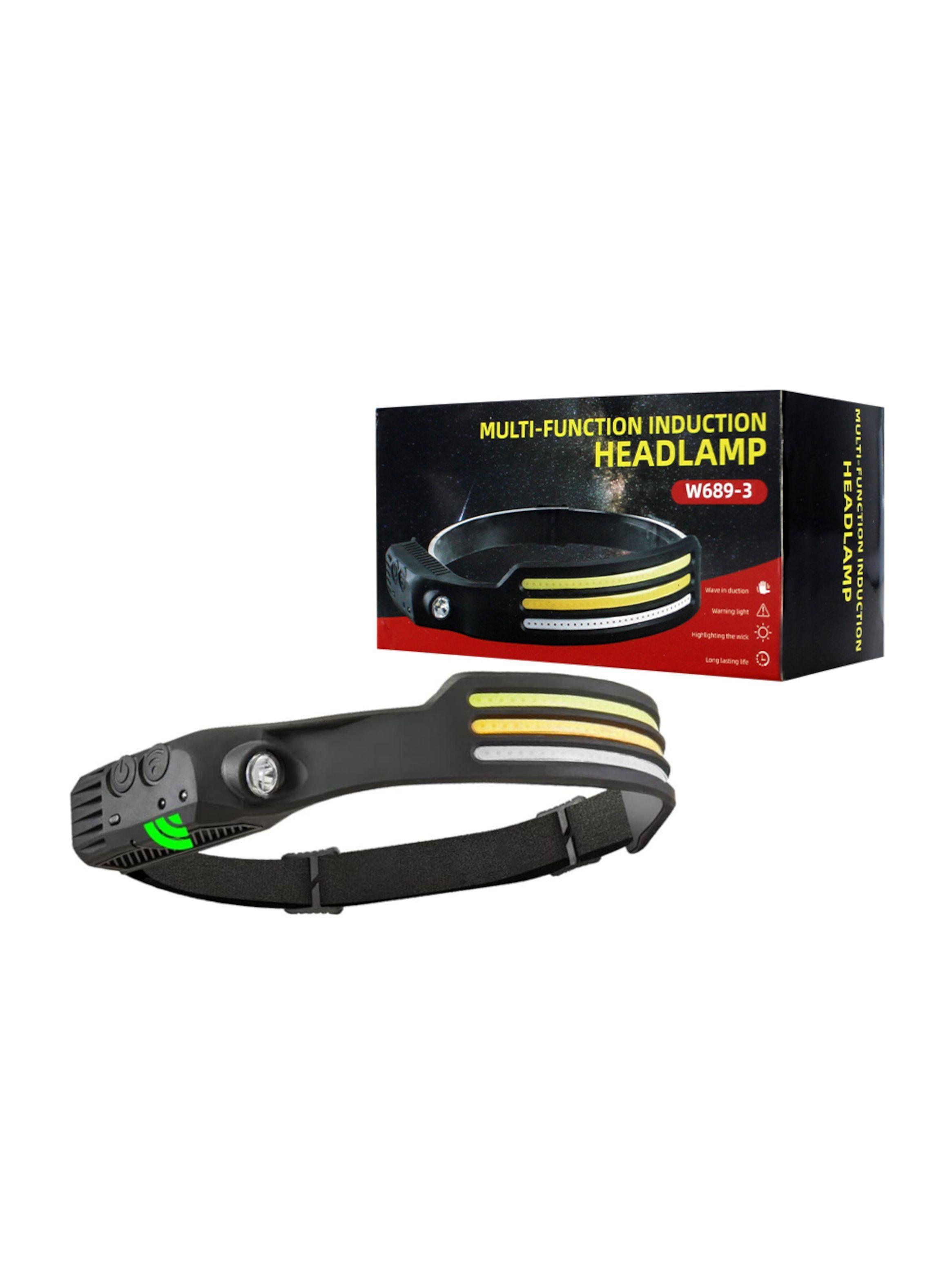 Linterna Cintillo Led W689-3 con sensor recargable-6