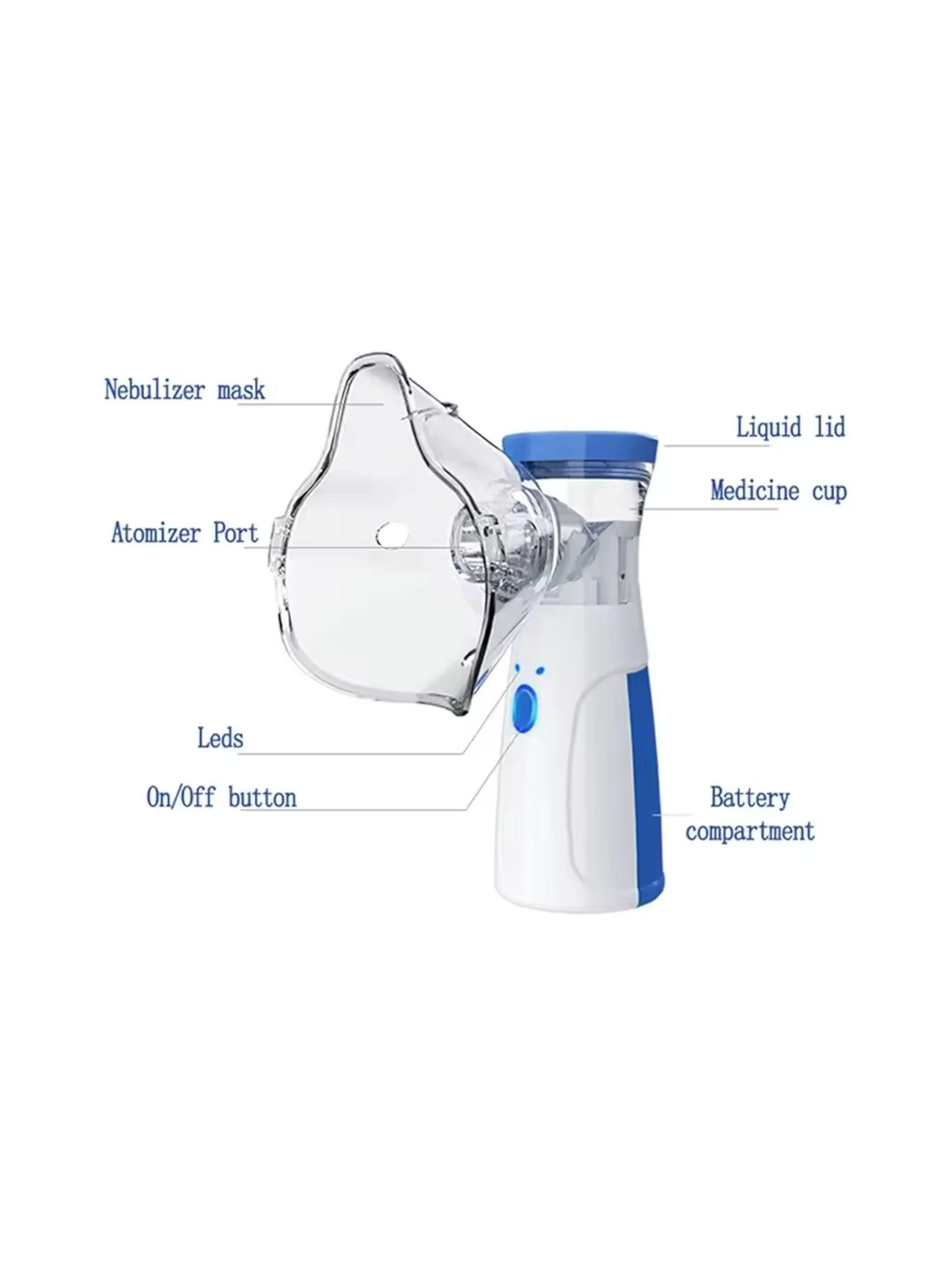 Nebulizador Portátil USB Recargable Niños y Adultos-3