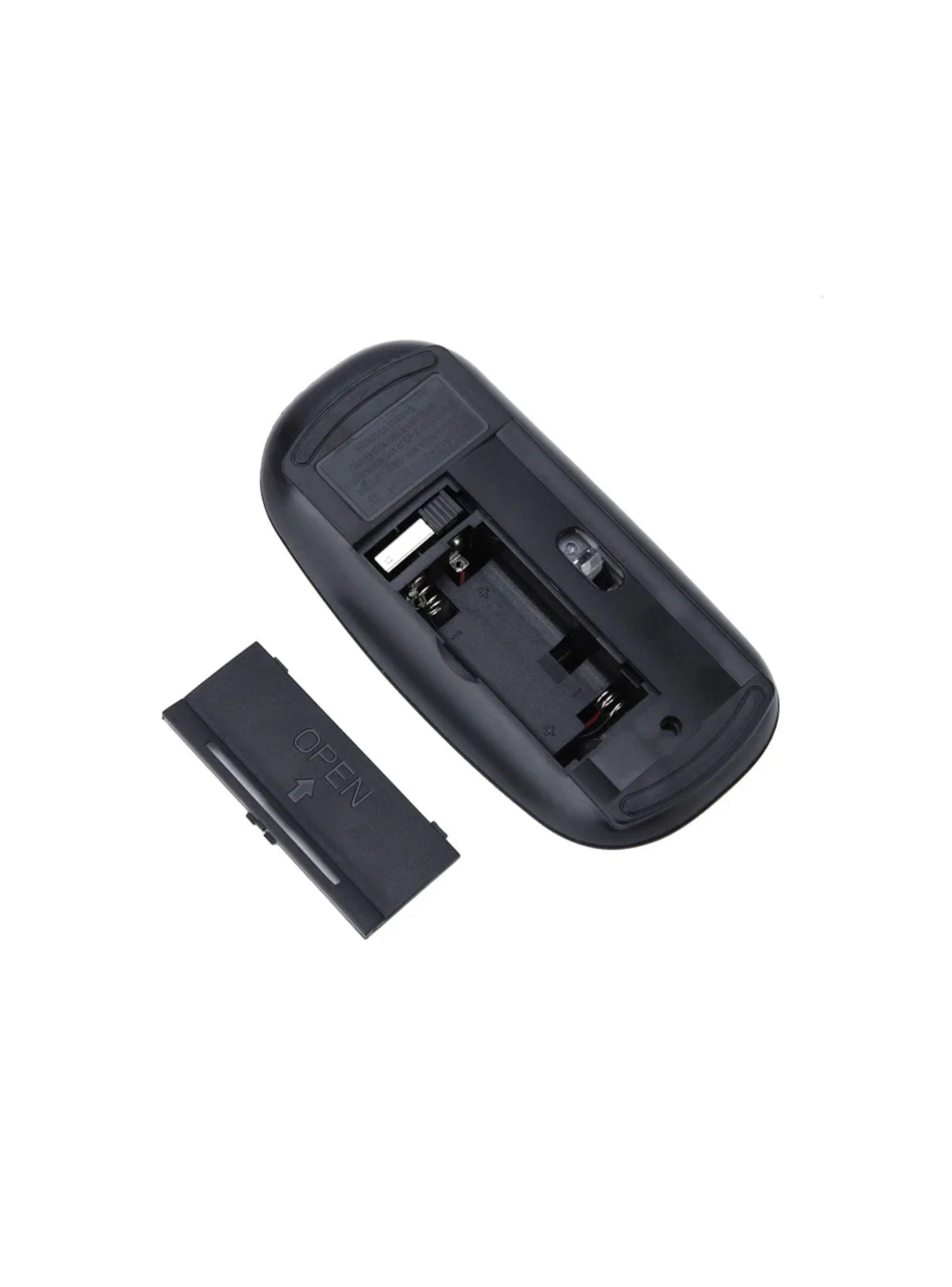 Mouse Optico Inalámbrico Slim DPI ajustable-2