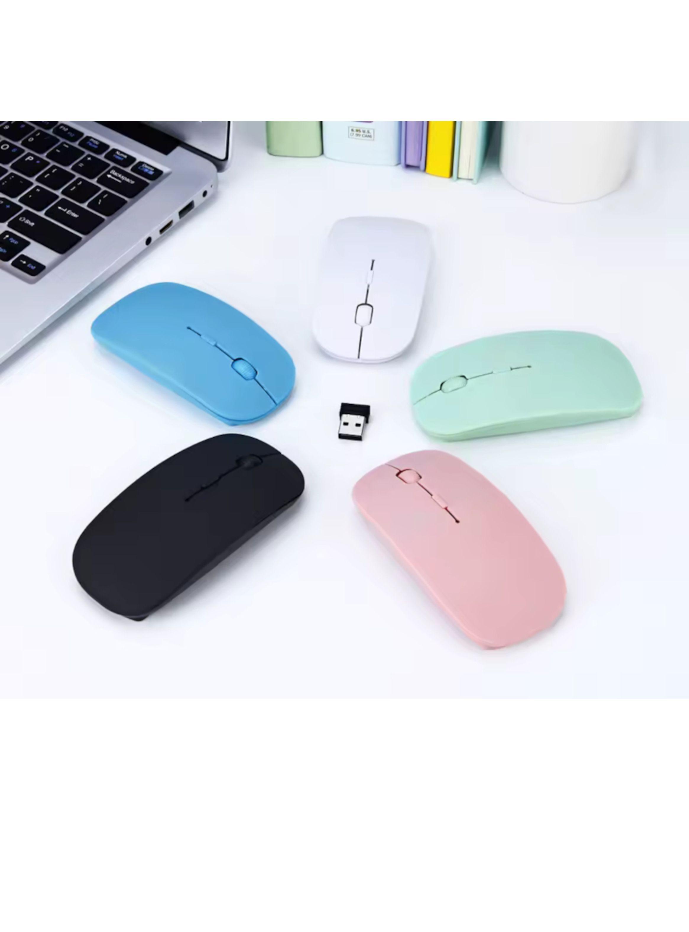 Mouse Optico Inalámbrico Slim DPI ajustable-4