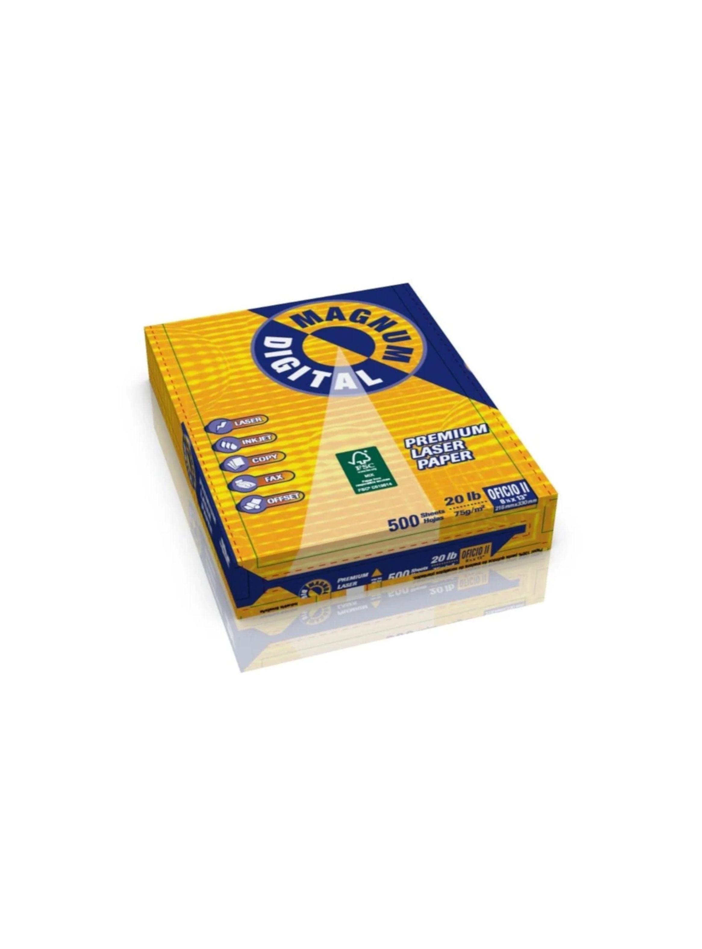 Resma Papel fotocopia Oficio MAGNUM-2