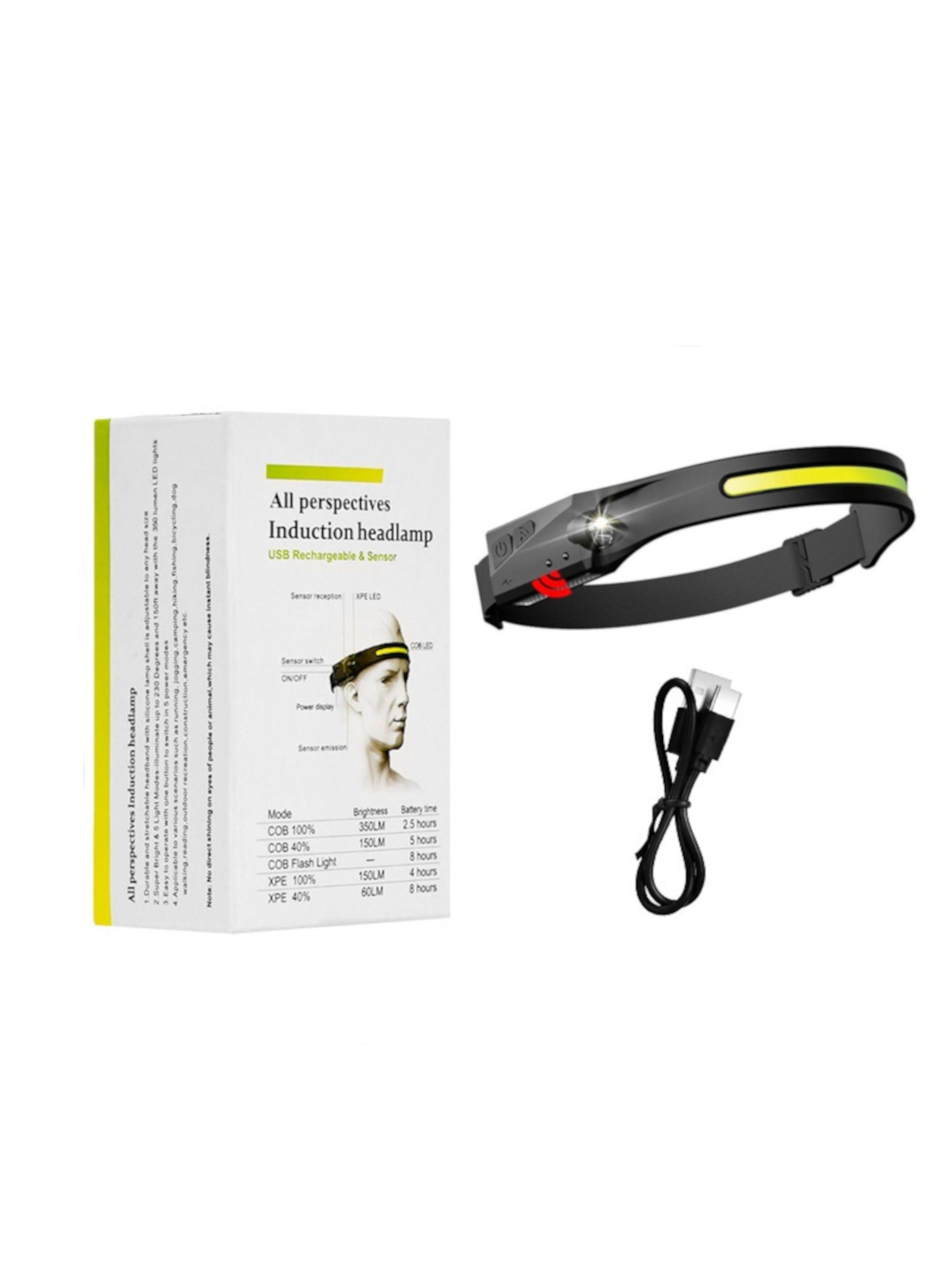 Linterna Cintillo Led YT200 Recargable COB+XPE-2