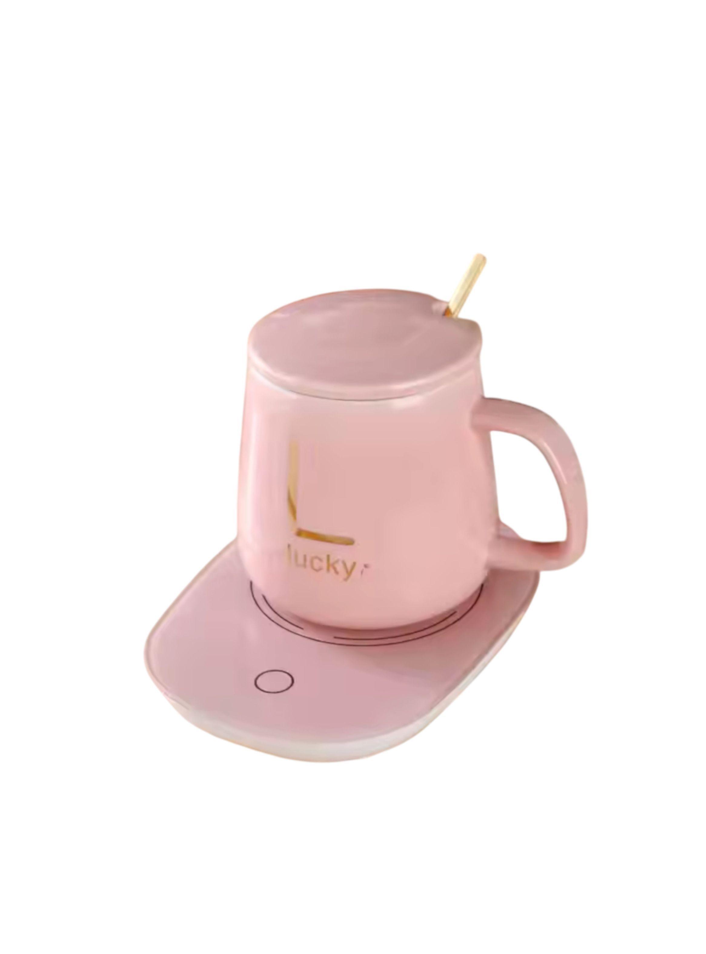 Set taza con base calentadora automática-0