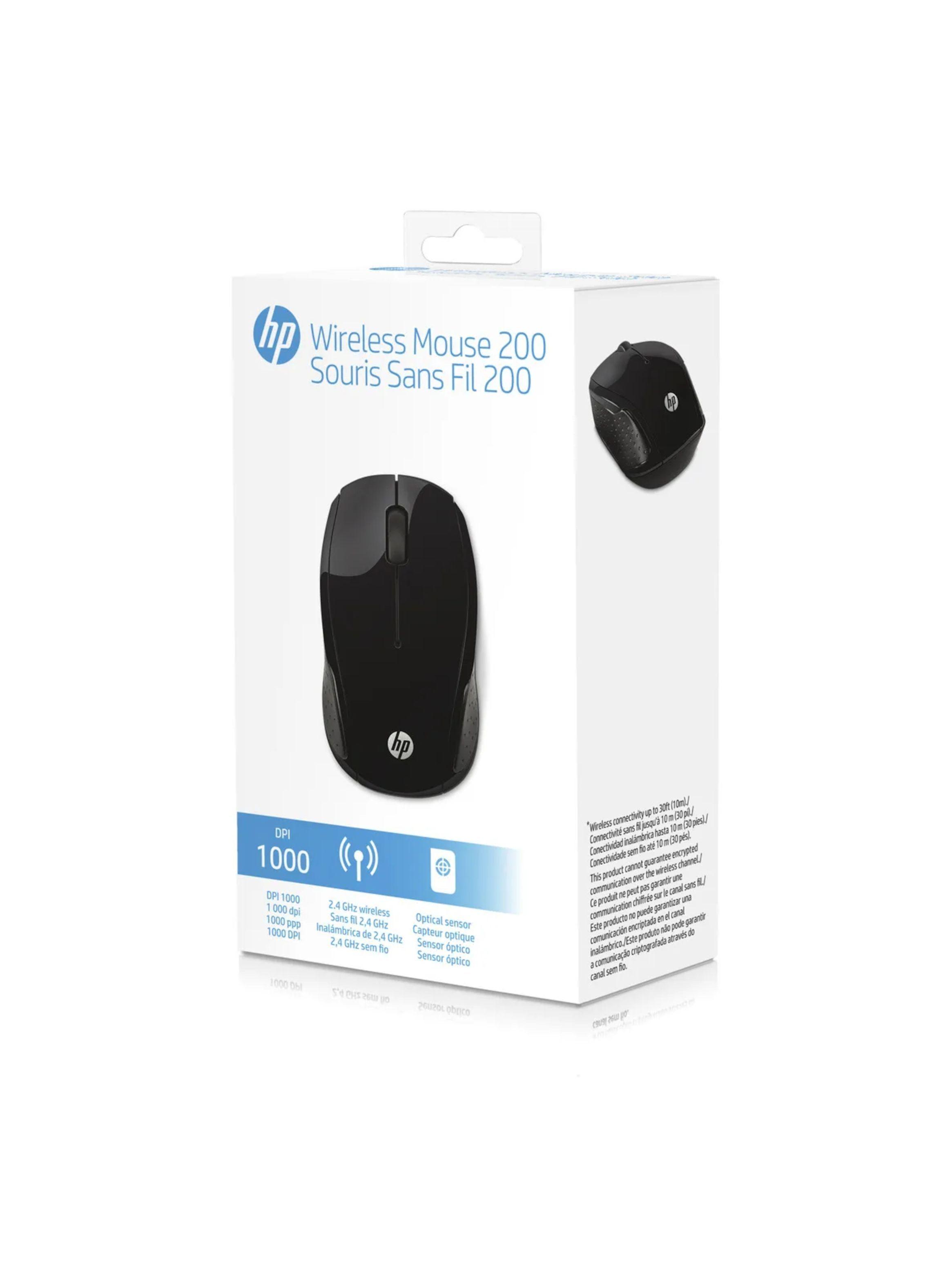 Mouse HP 200 Inalámbrico 1000 dpi-3