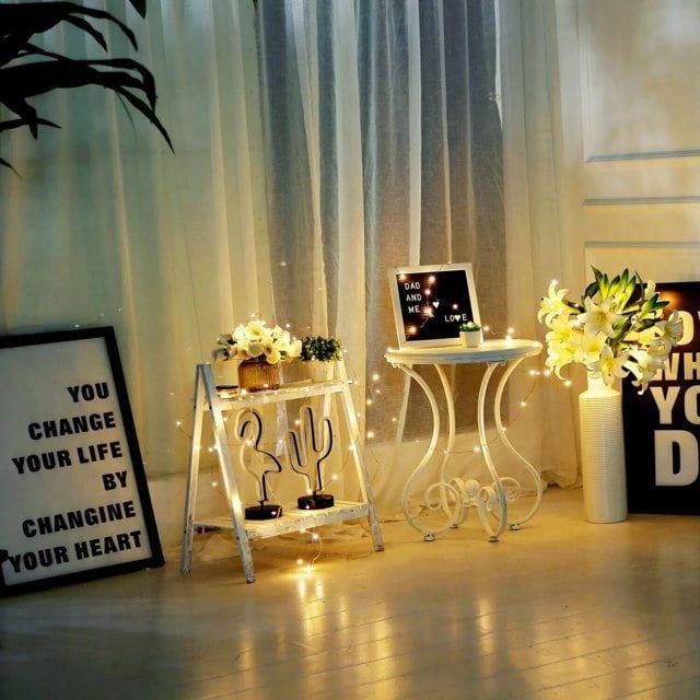 Guirnalda Copper LED Cálida 5m Iluminación Premium Decoración-4