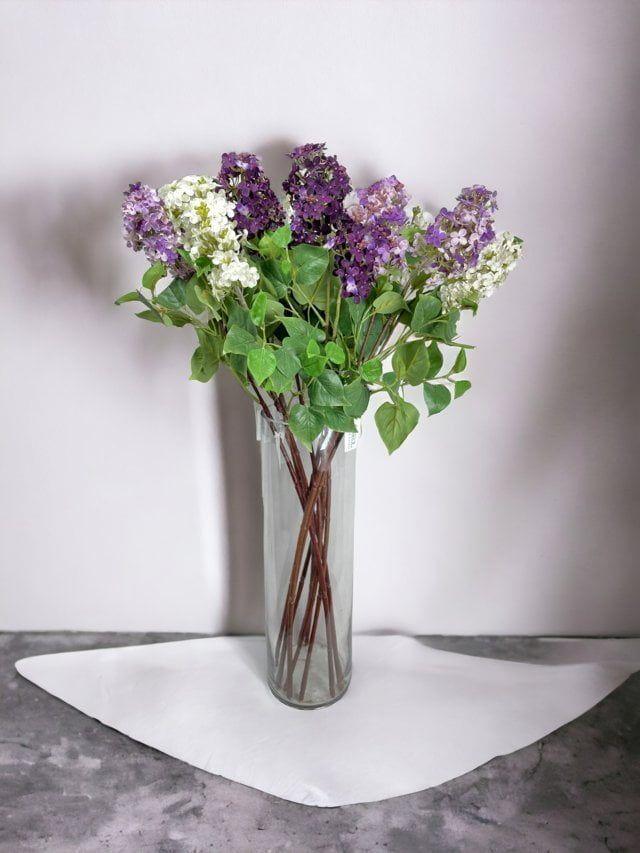 Lila Morada Oscura 85cm Artificial | Estilo Natural para Interiores y Vitrinas-2