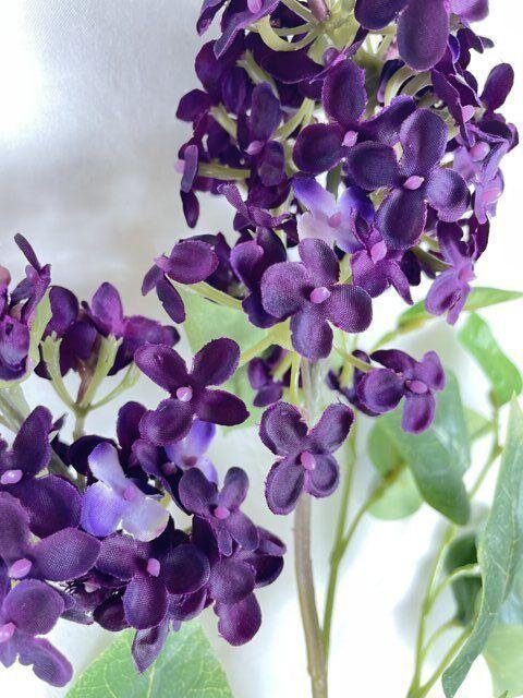 Lila Morada Oscura 85cm Artificial | Estilo Natural para Interiores y Vitrinas-3