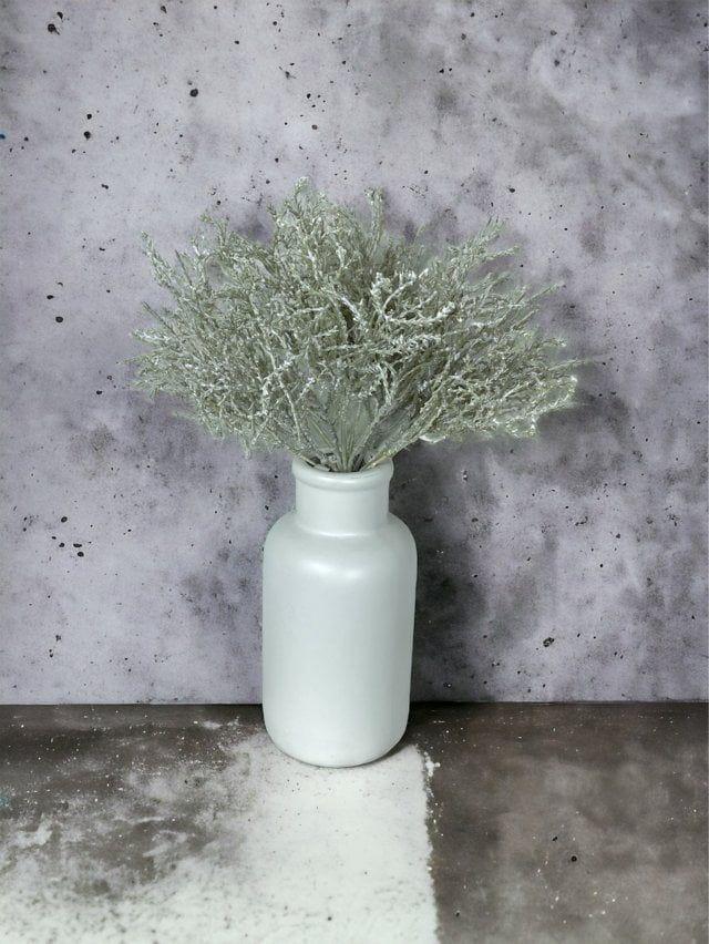 Pasto Gris 30cm Artificial | Estilo Natural para Interiores y Vitrinas-2