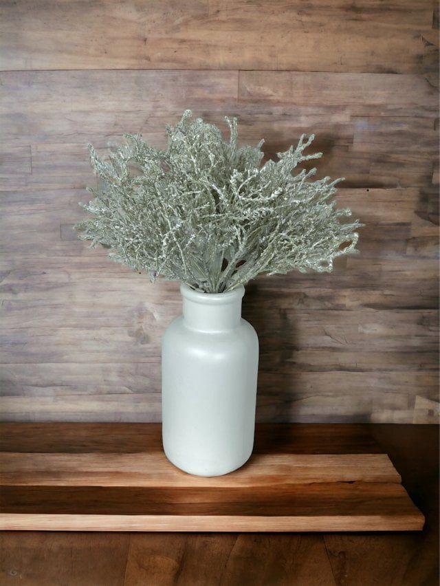Pasto Gris 30cm Artificial | Estilo Natural para Interiores y Vitrinas-3