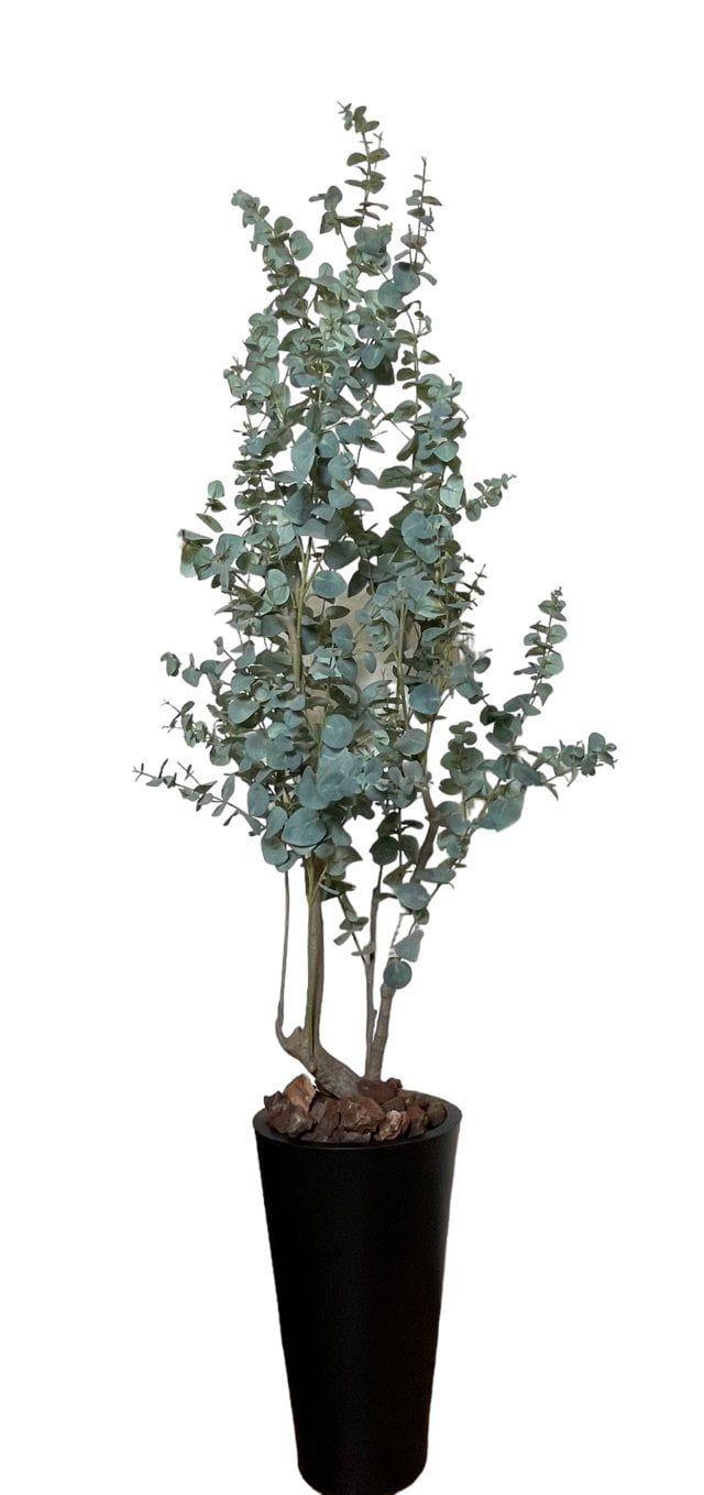 Árbol Artificial Eucalipto 180cm Artificial | Estilo Natural para Interiores y Vitrinas-4