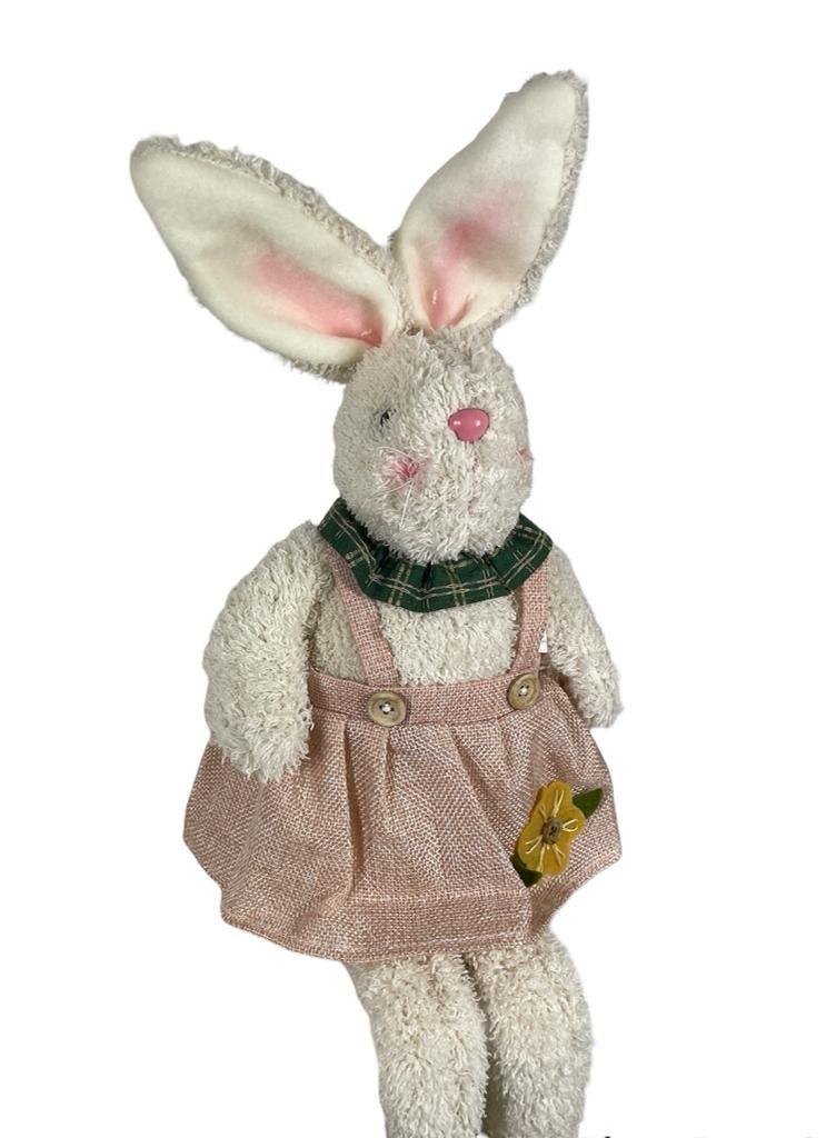  Conejo De Peluche Pascuero Corel Rosa 65cm-0